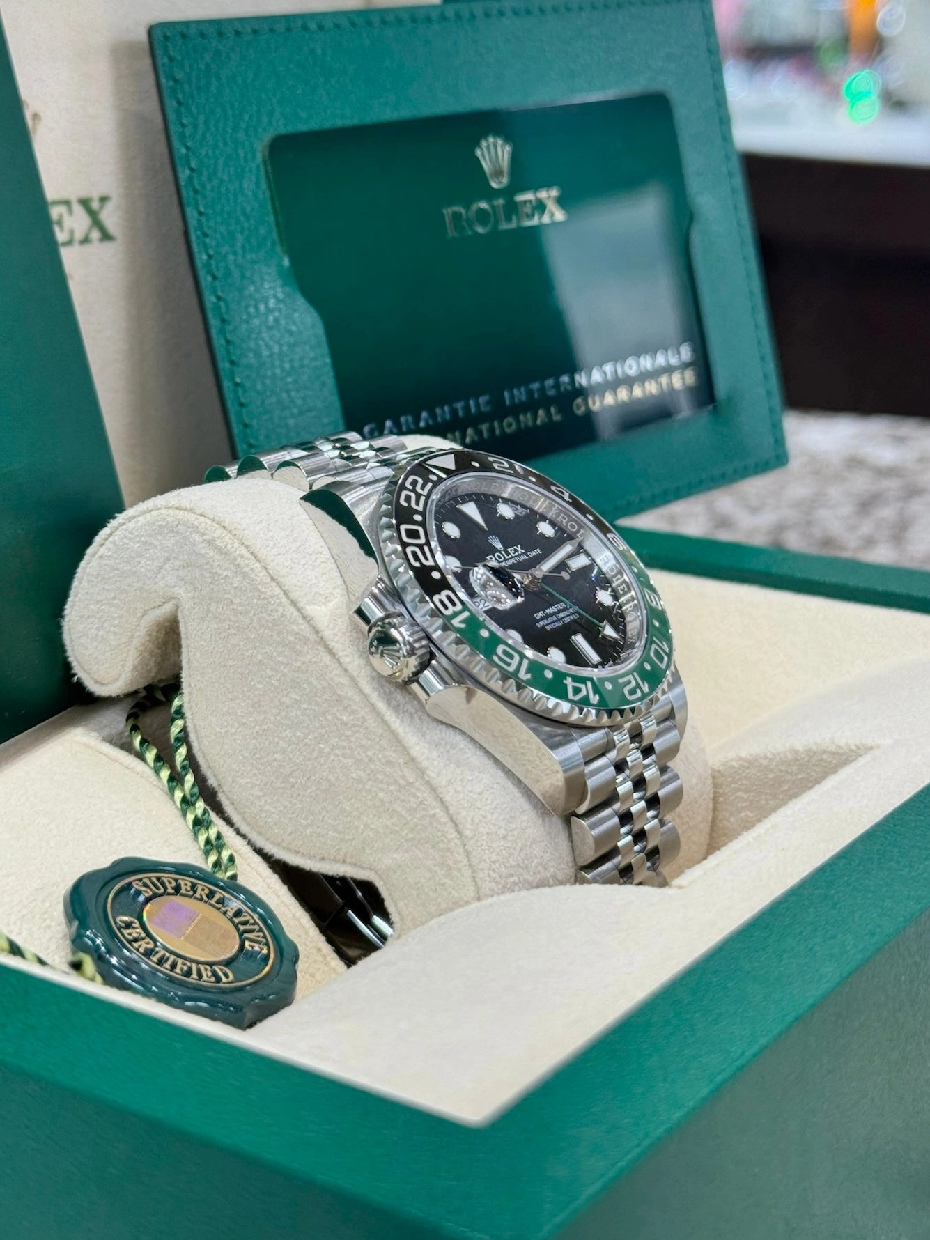 2025 Rolex GMT-Master II Sprite 126720VTNR