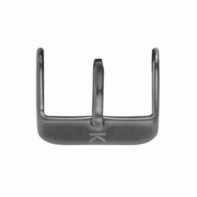 20mm - Brushed Gun Metal Buckle