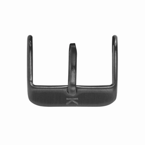 20mm - Brushed IP Black Buckle