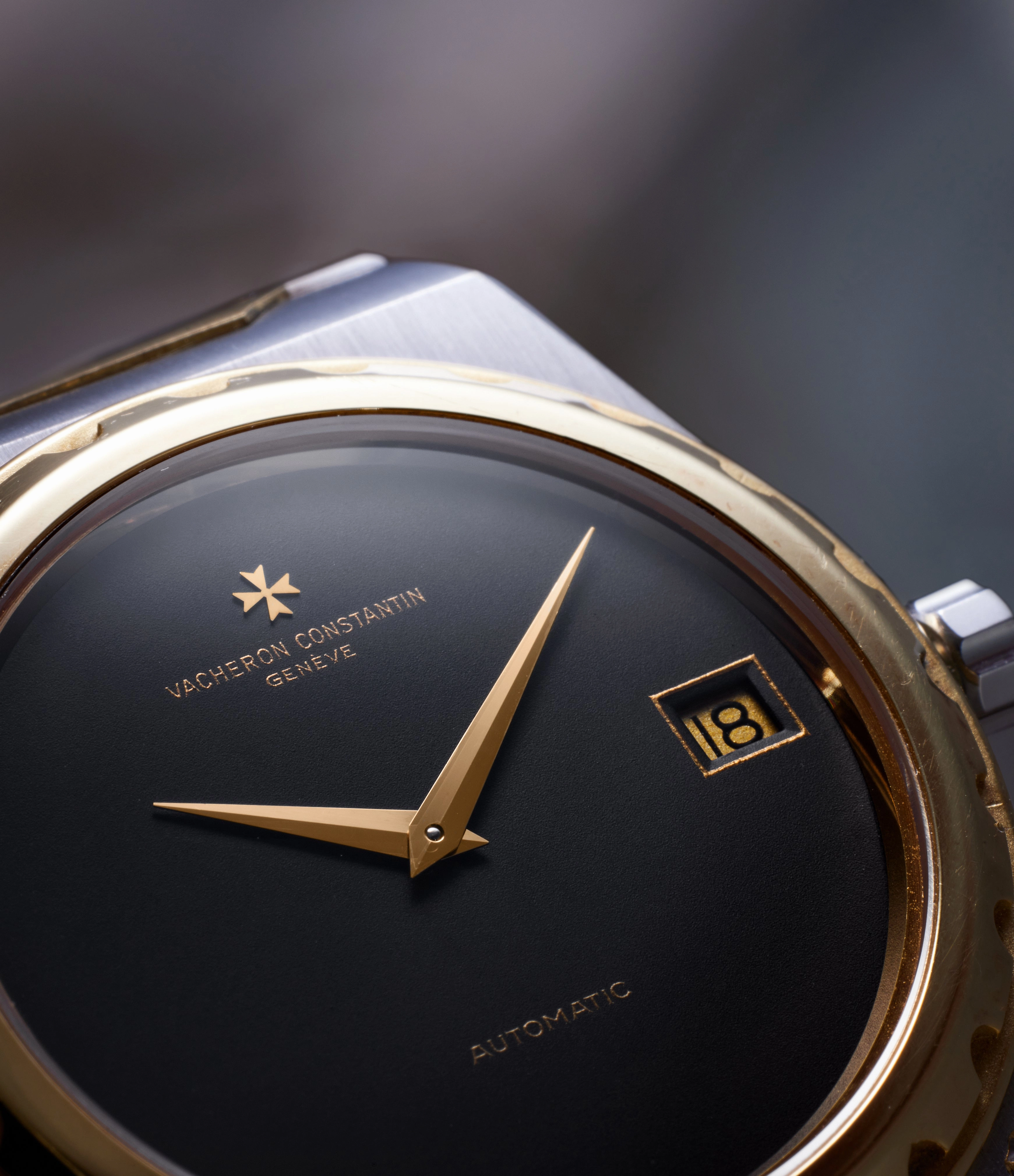 222 | 44018 | Stainless Steel & Yellow Gold