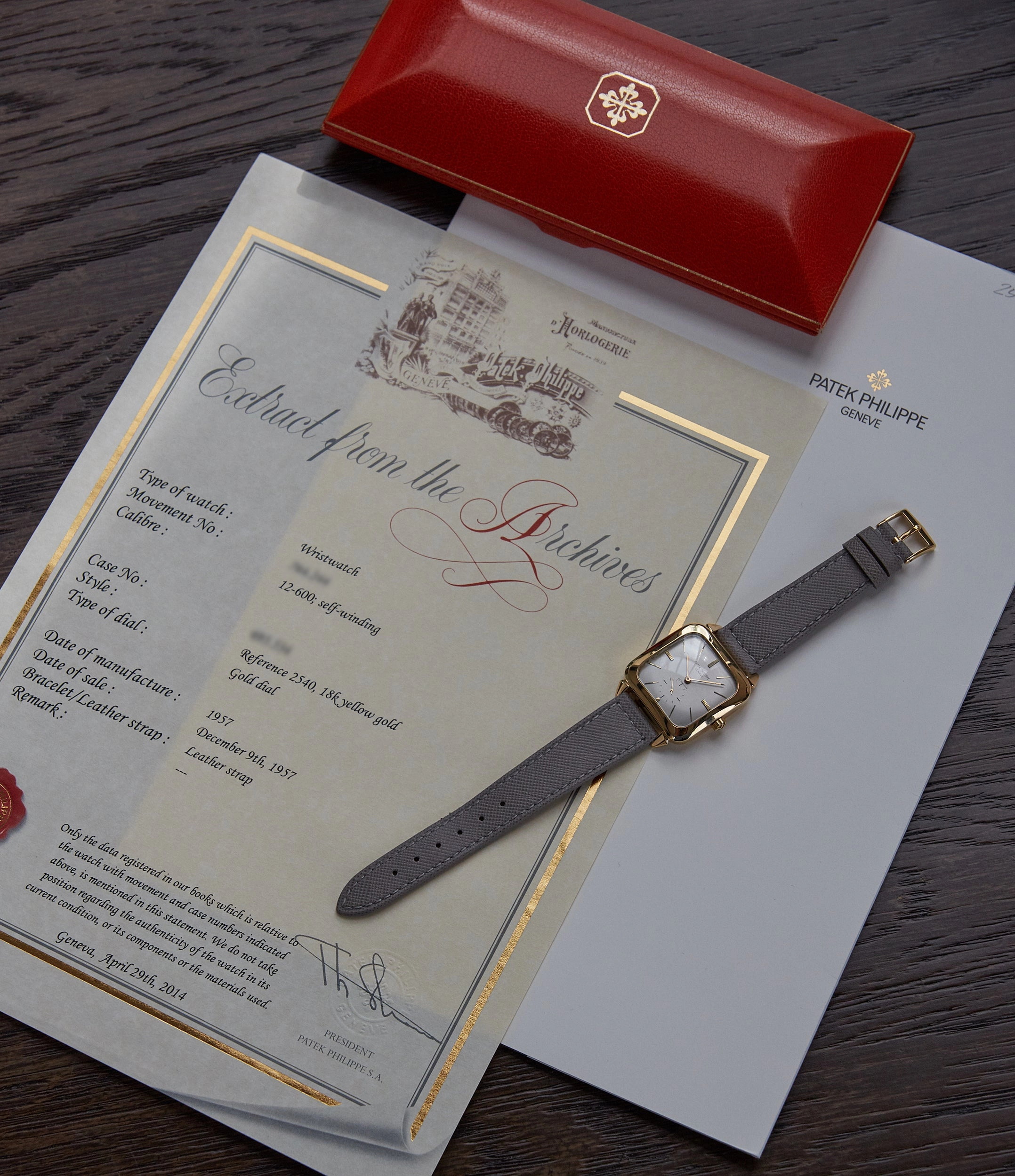2540 | Gbelin-signed | Yellow Gold
