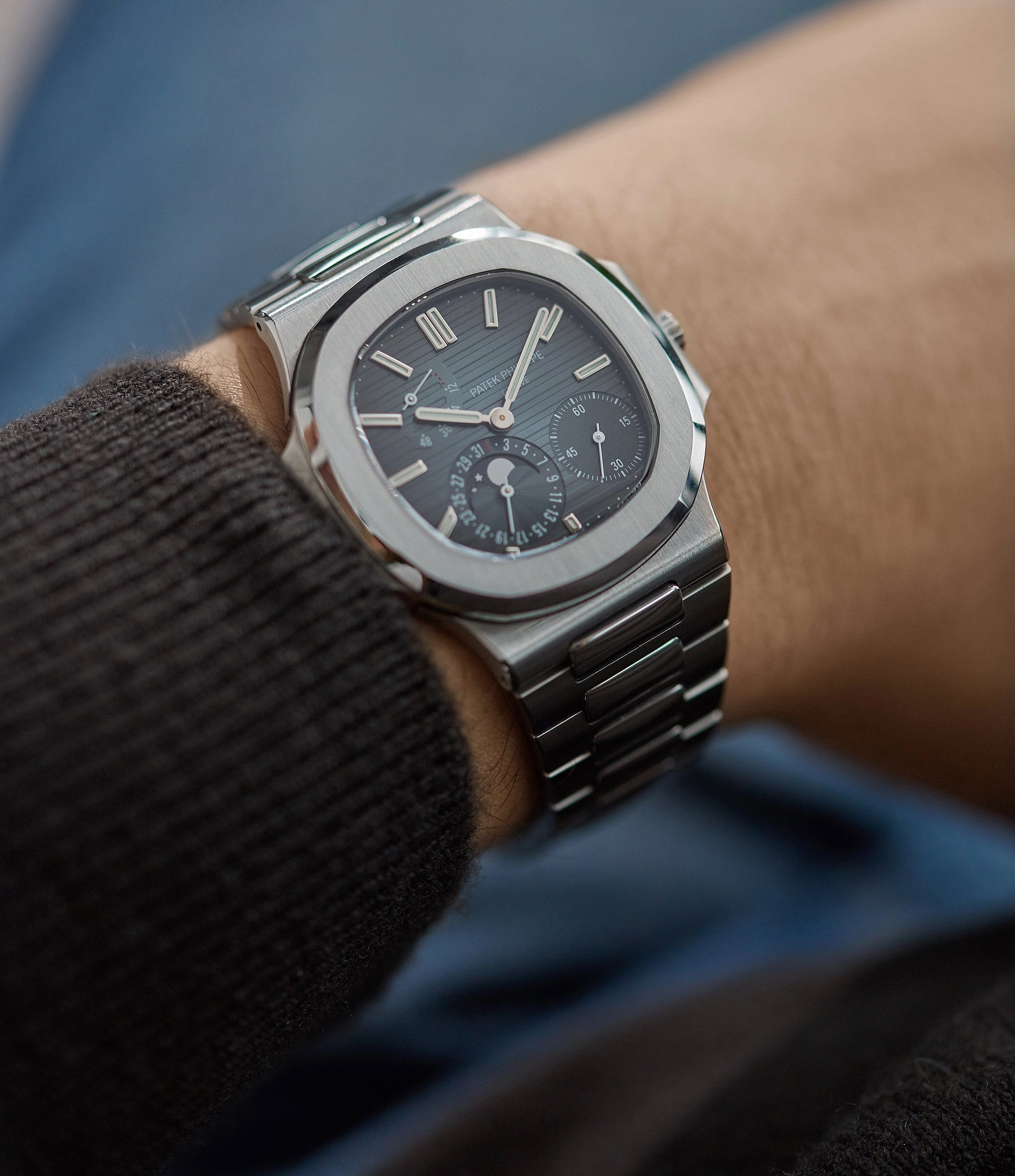 3712/1A Nautilus | "Jumbo" Case First Series | Steel