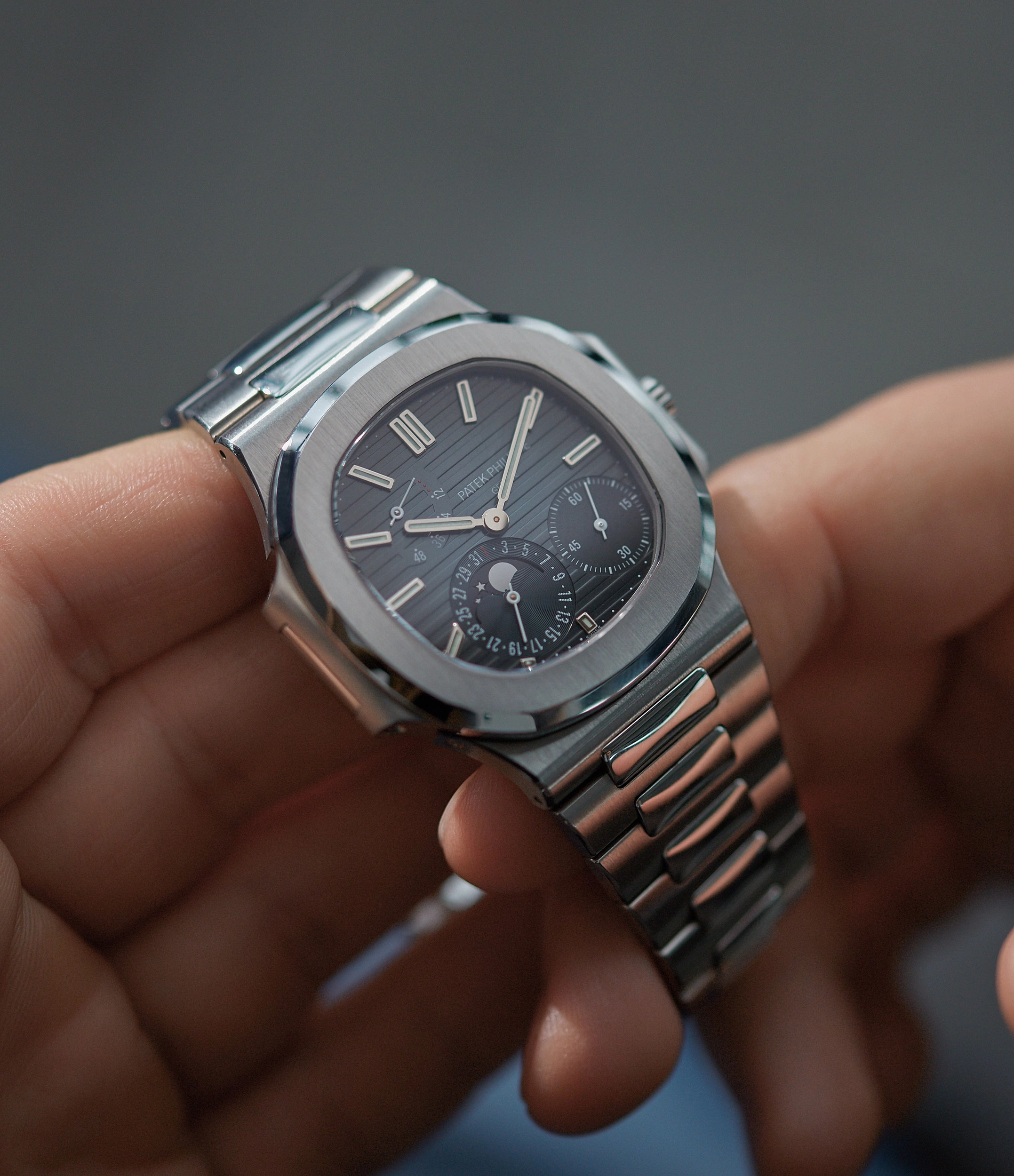 3712/1A Nautilus | "Jumbo" Case First Series | Steel
