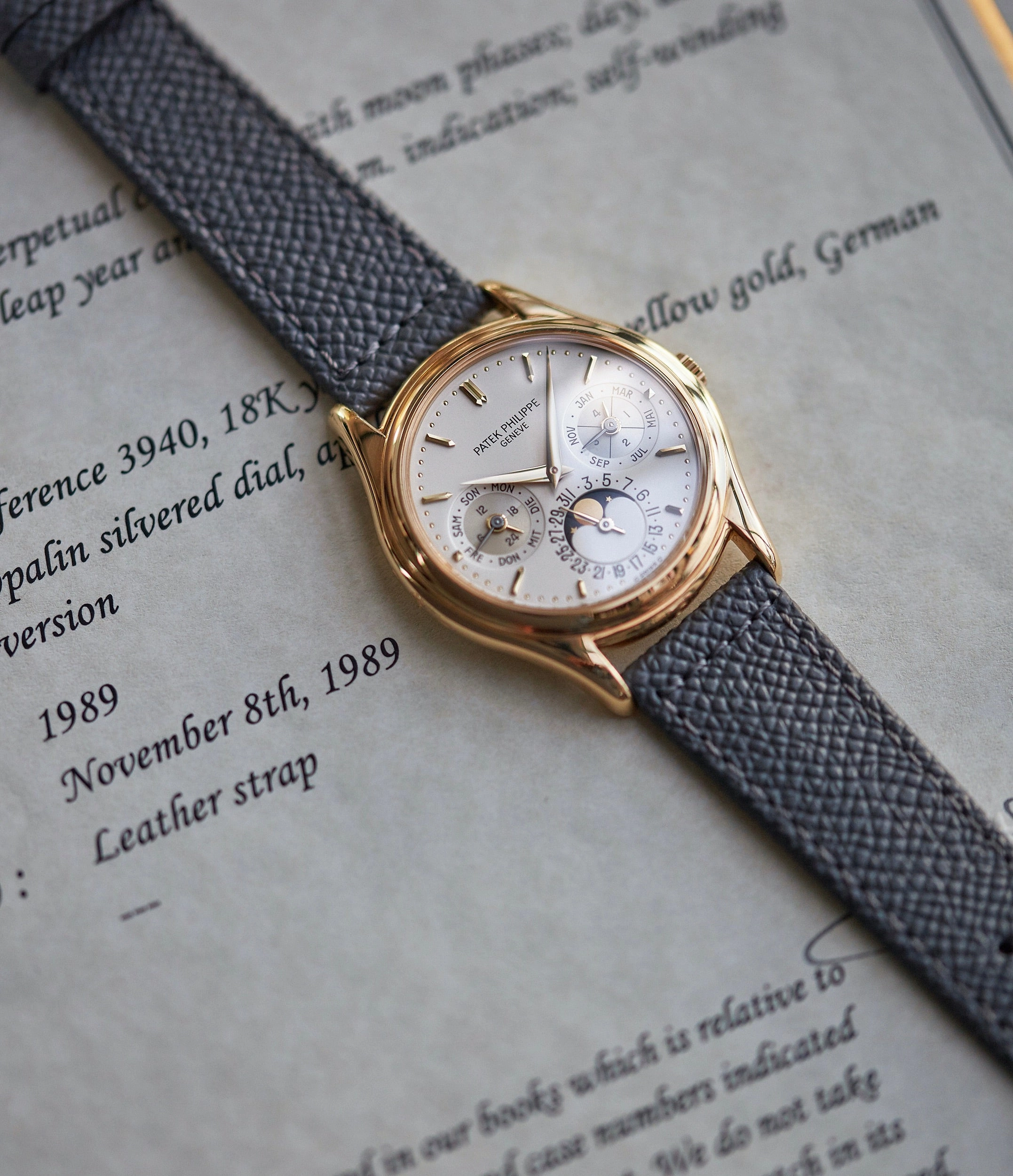 3940J | Perpetual Calendar | The "X" | Yellow Gold