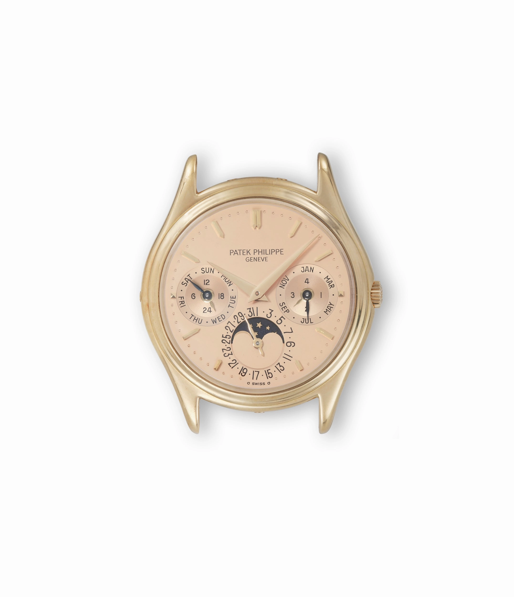 3940J dor dial | Perpetual Calendar | Yellow Gold