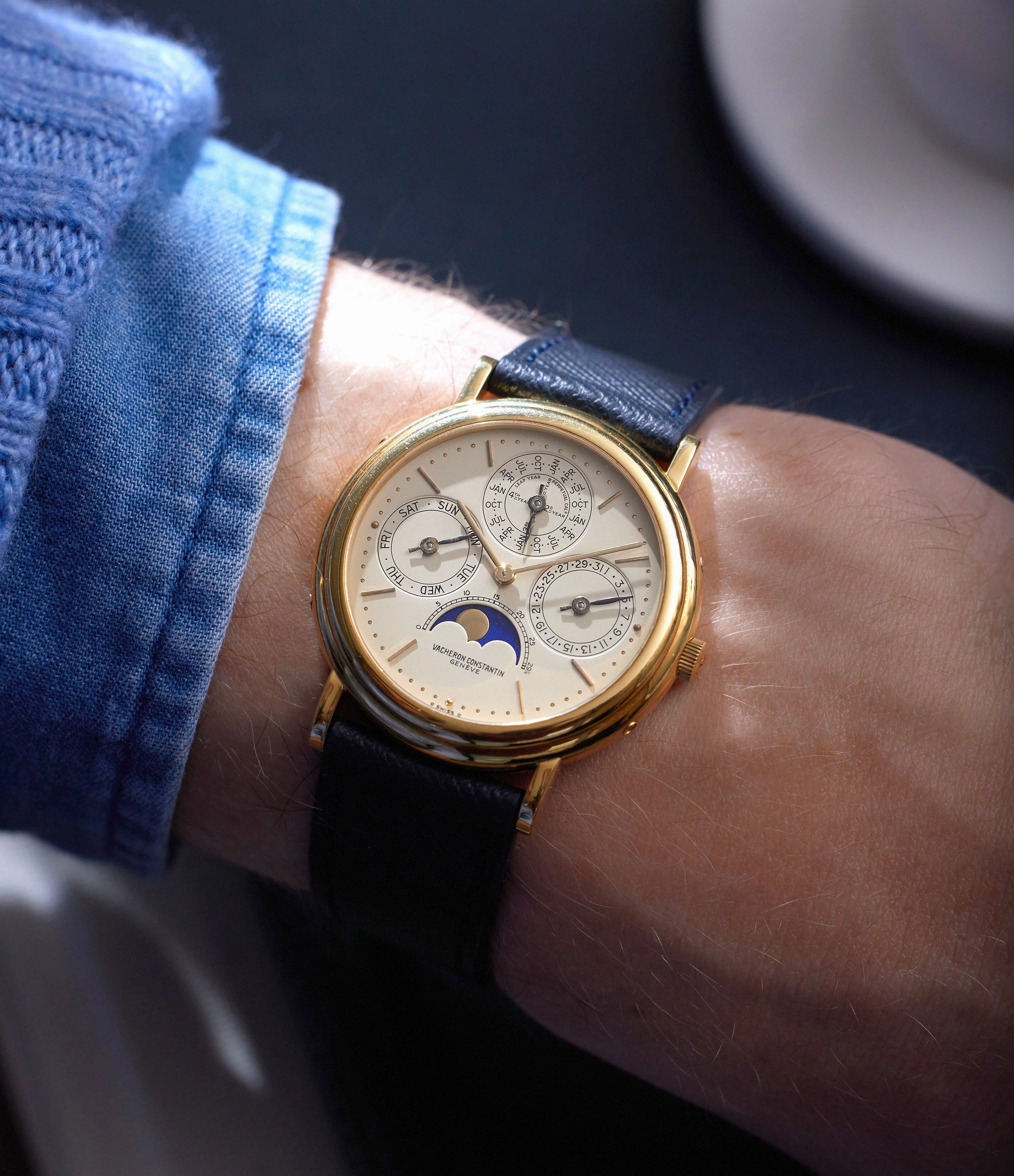 43031 | Perpetual Calendar | Yellow Gold