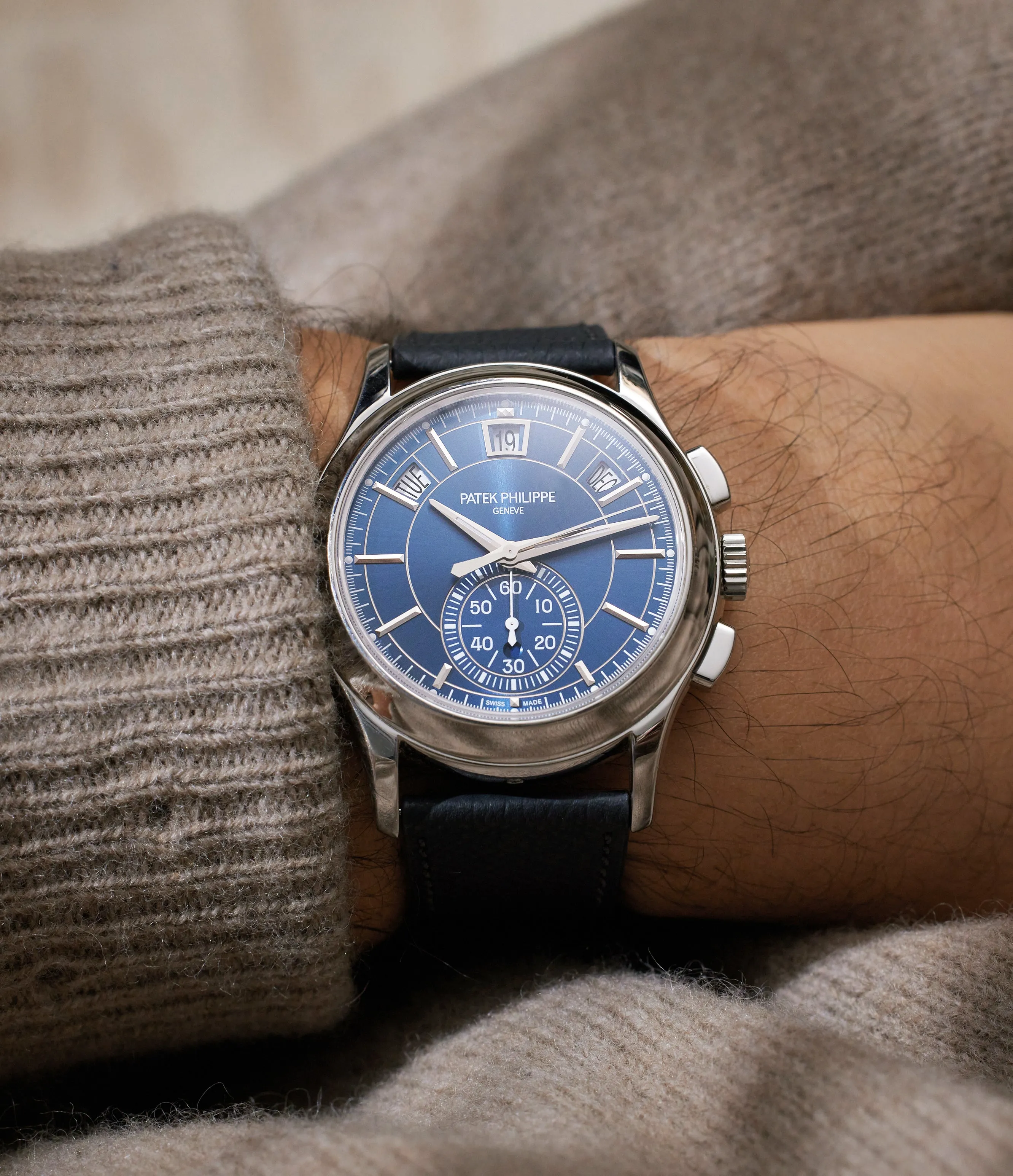 5905P | Annual Calendar | Chronograph | Platinum