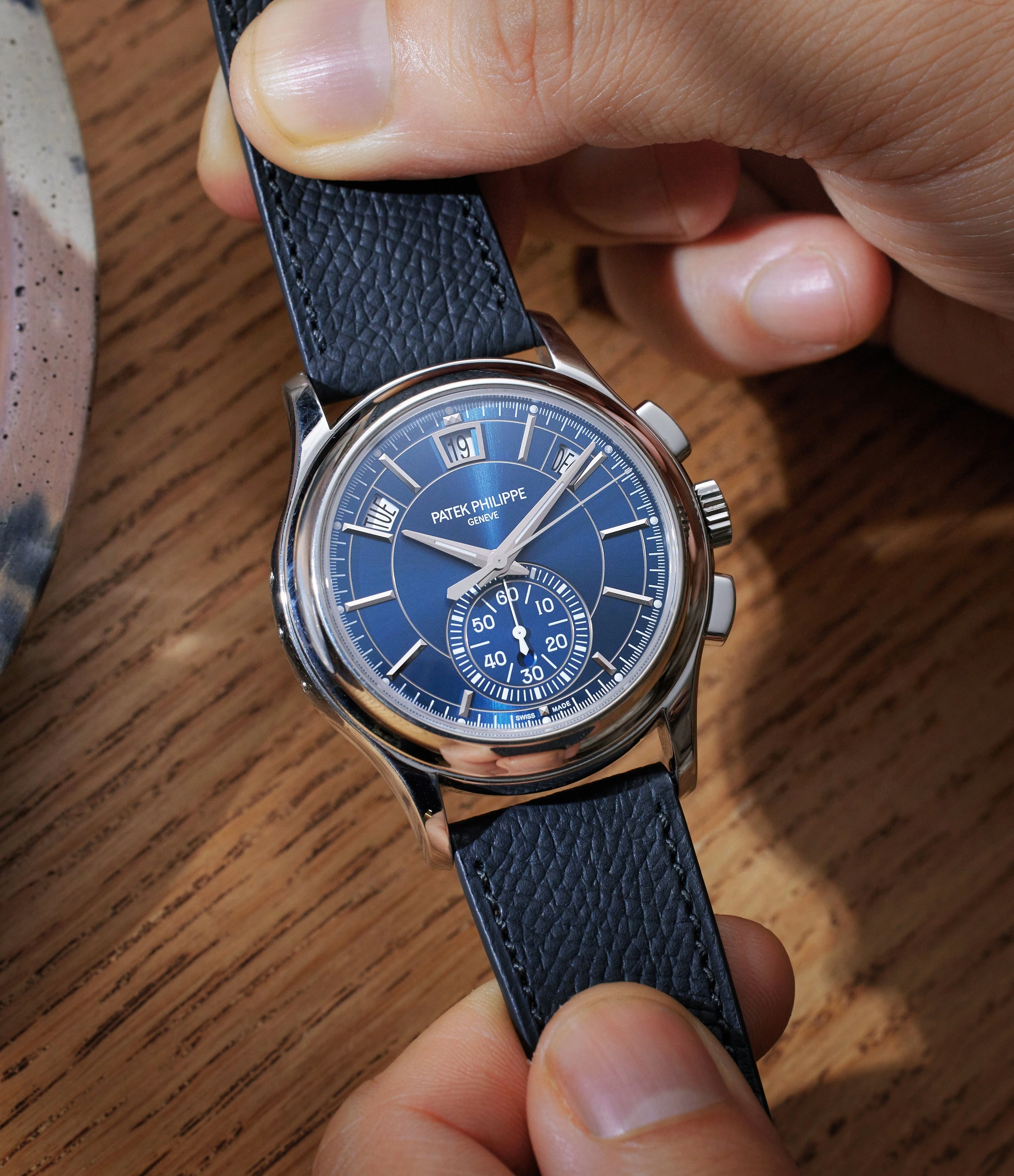 5905P | Annual Calendar | Chronograph | Platinum