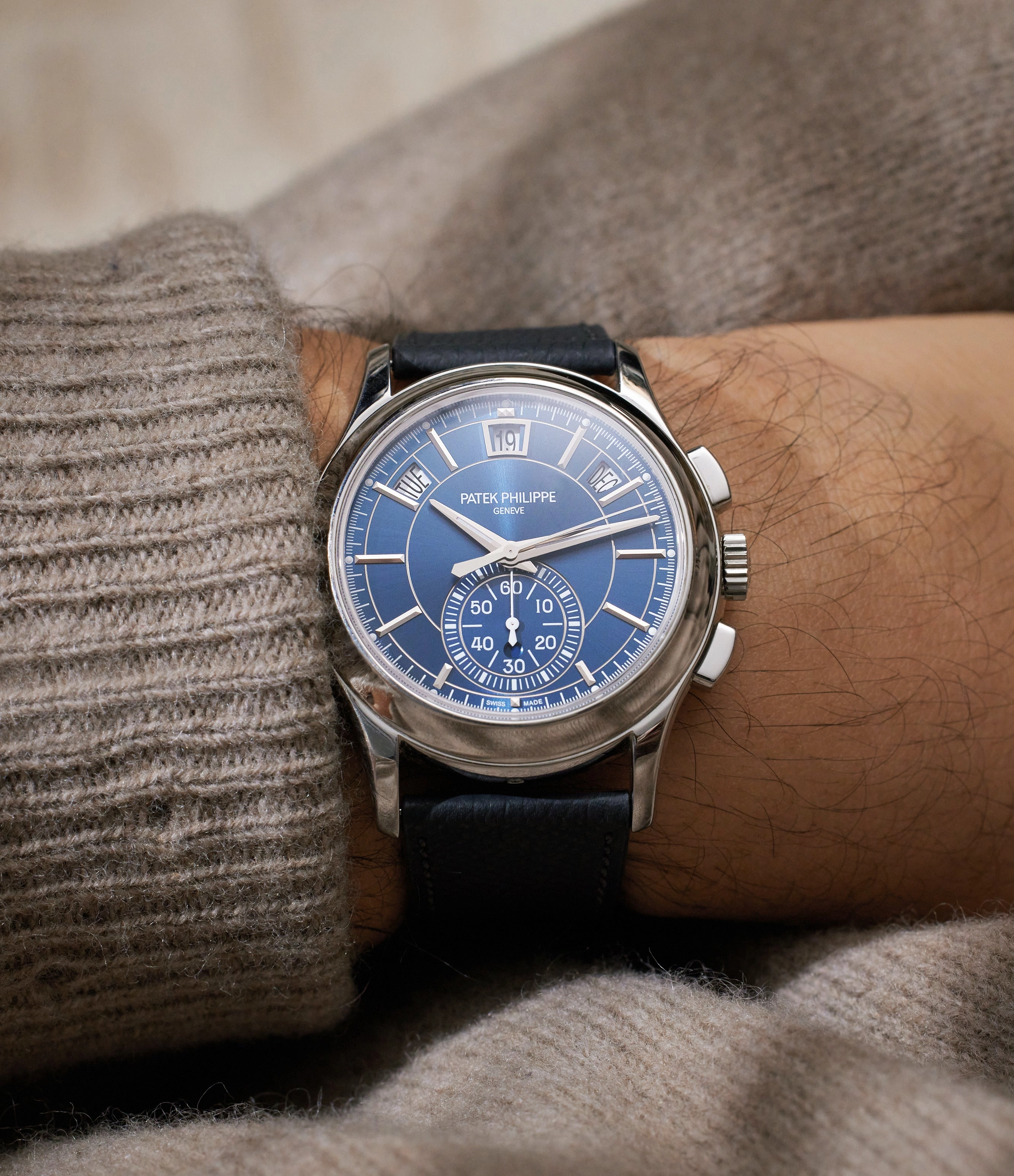 5905P | Annual Calendar | Chronograph | Platinum