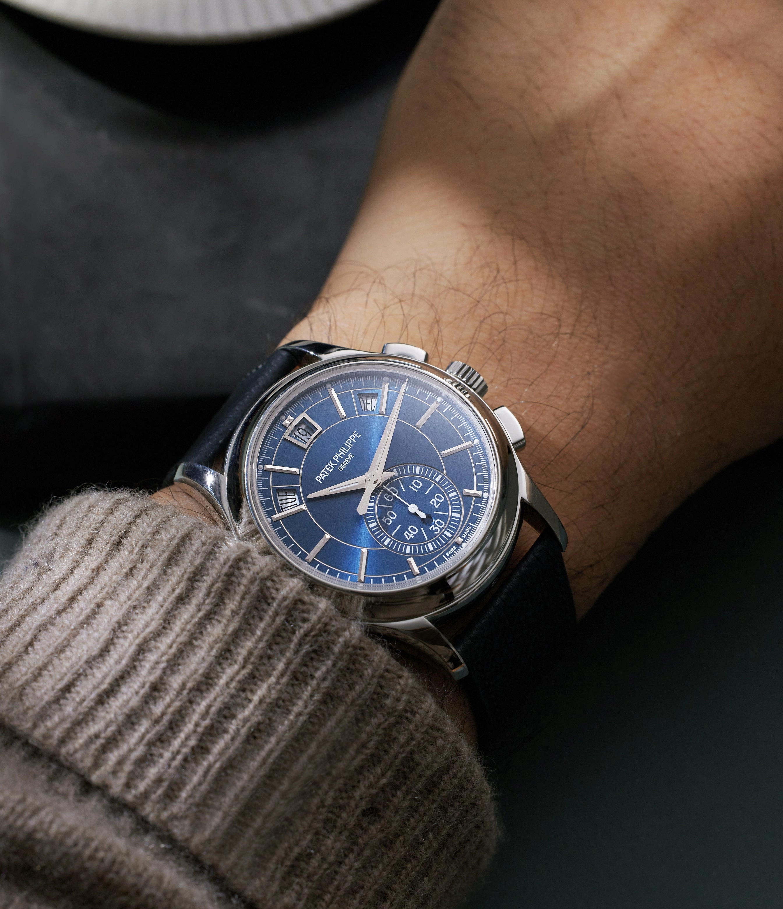 5905P | Annual Calendar | Chronograph | Platinum