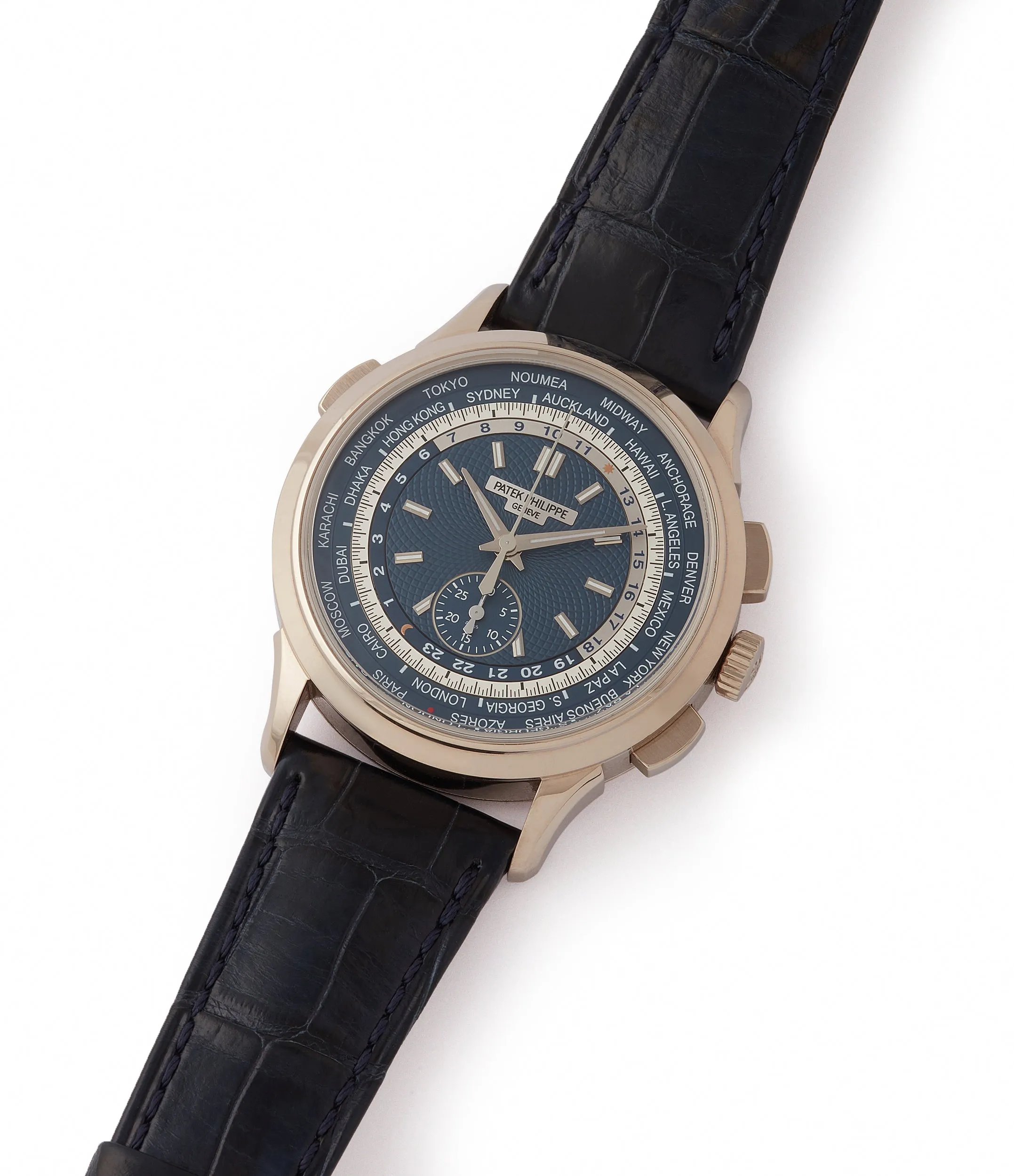 5930G-001 | World Time Chronograph Cal. CH 28-520 HU | White Gold