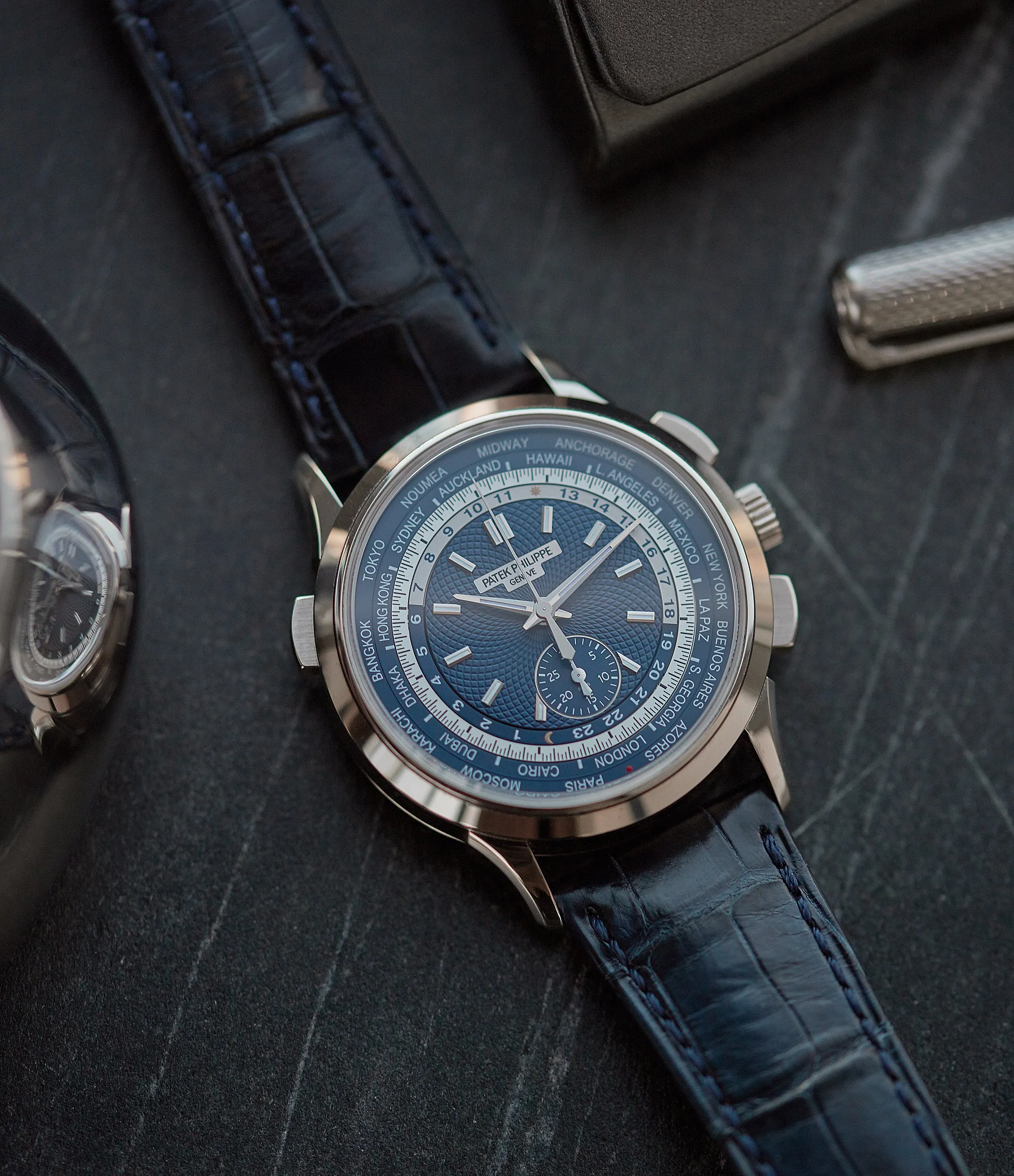 5930G-001 | World Time Chronograph Cal. CH 28-520 HU | White Gold
