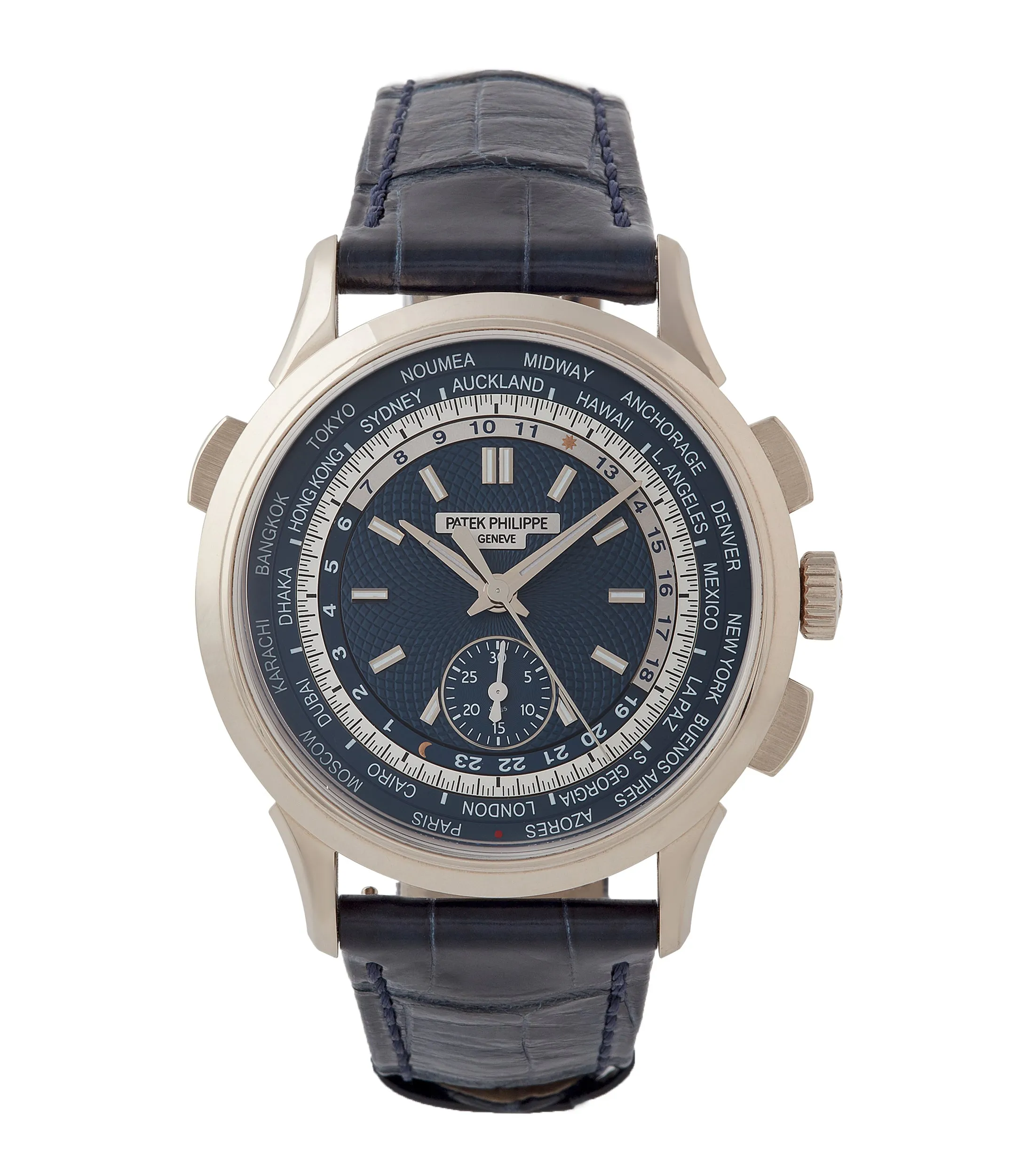 5930G-001 | World Time Chronograph Cal. CH 28-520 HU | White Gold