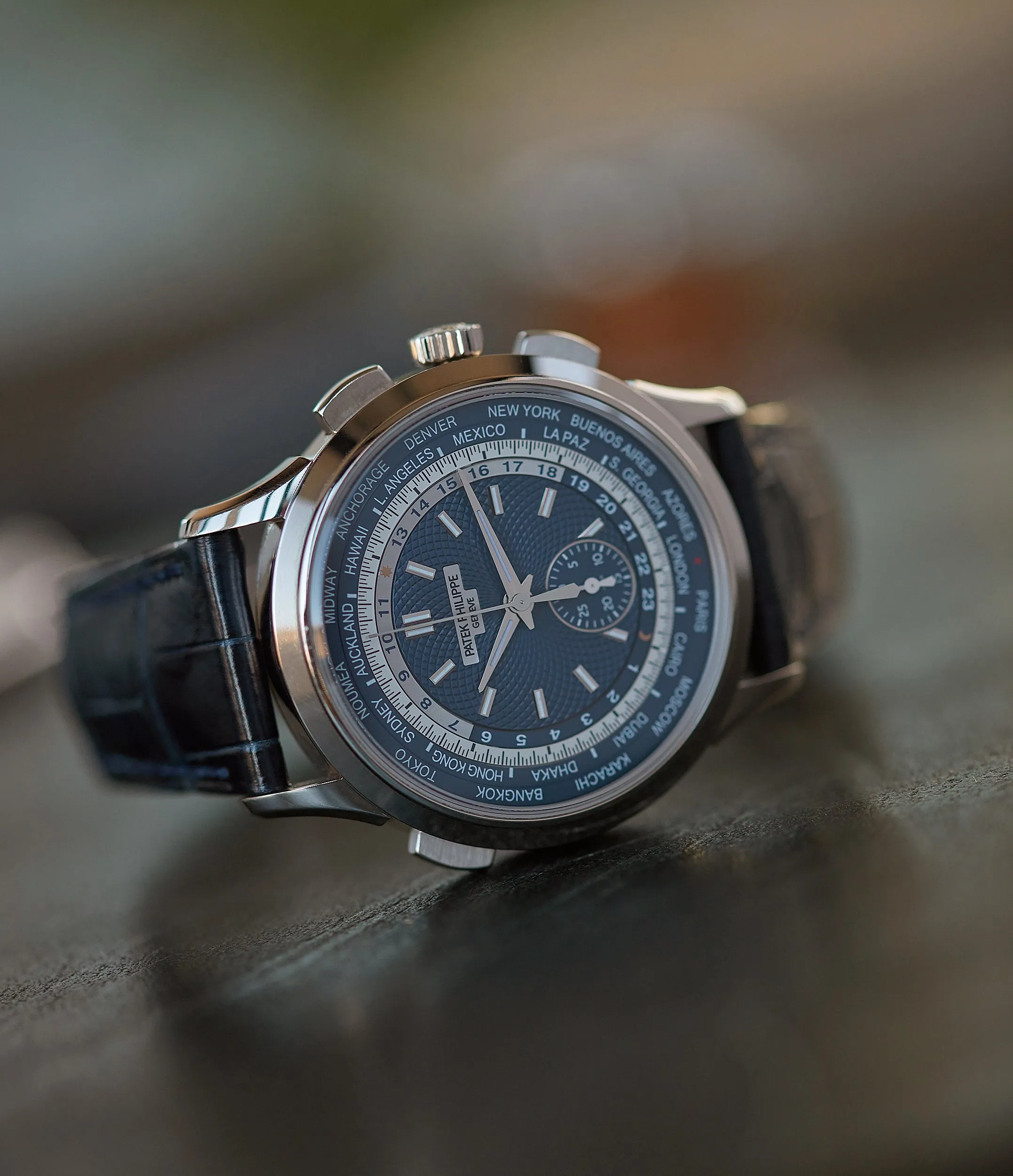 5930G-001 | World Time Chronograph Cal. CH 28-520 HU | White Gold