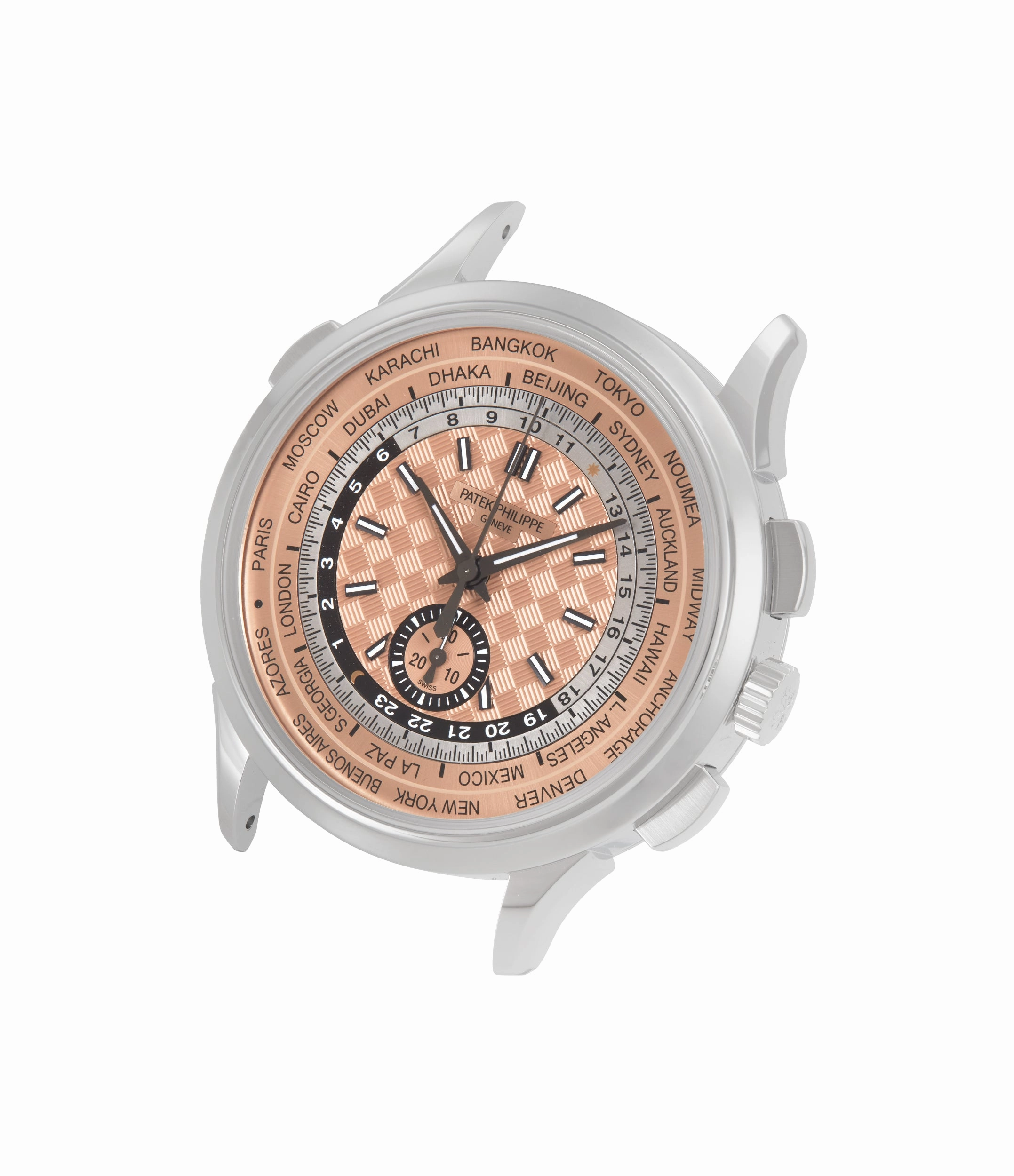 5935A-001 | World Time | Flyback Chronograph | Stainless Steel