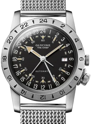 Airman The Chief GMT Black - Bracelet Ref. GL0464