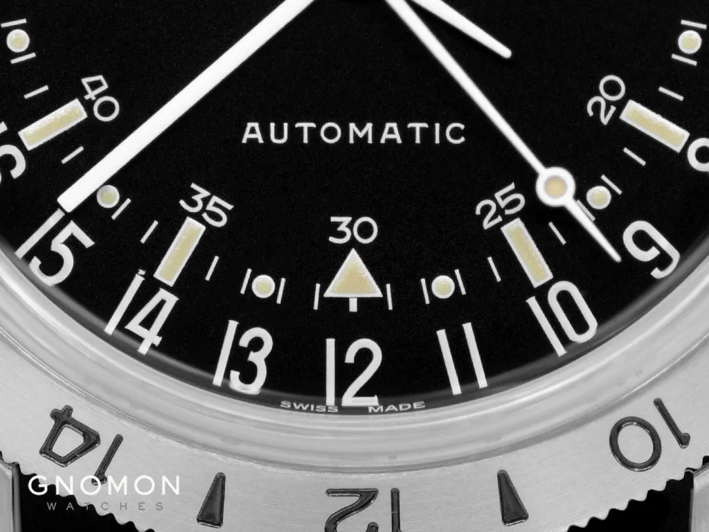 Airman The Chief GMT Black - Leather Ref. GL0465