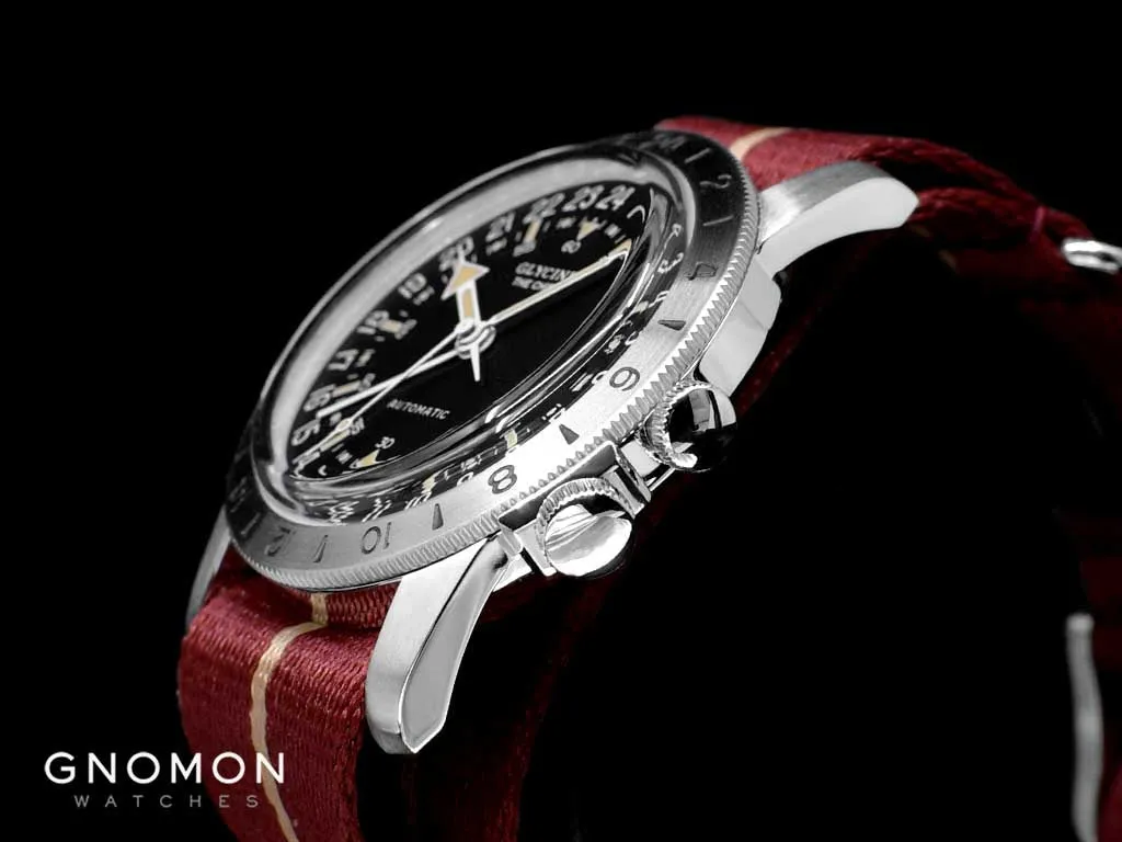 Airman The Chief GMT Black - Military Nylon Strap Ref. GL0472