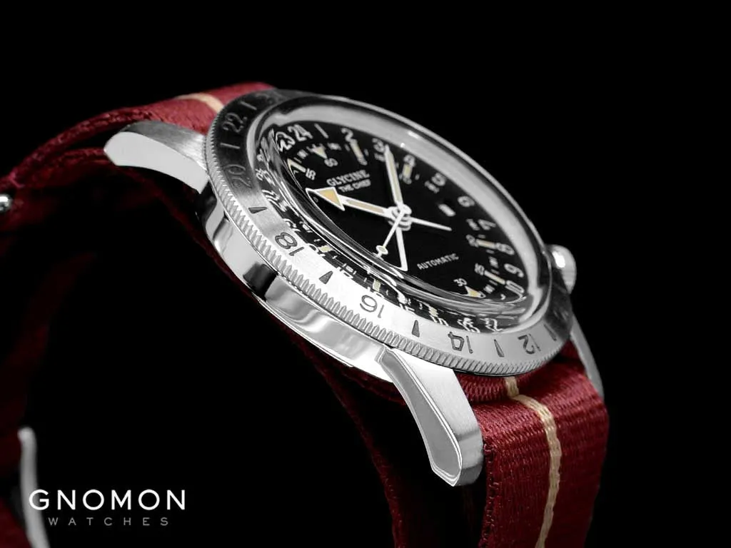 Airman The Chief GMT Black - Military Nylon Strap Ref. GL0472
