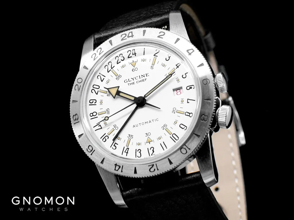 Airman The Chief GMT White - Leather Ref. GL0467