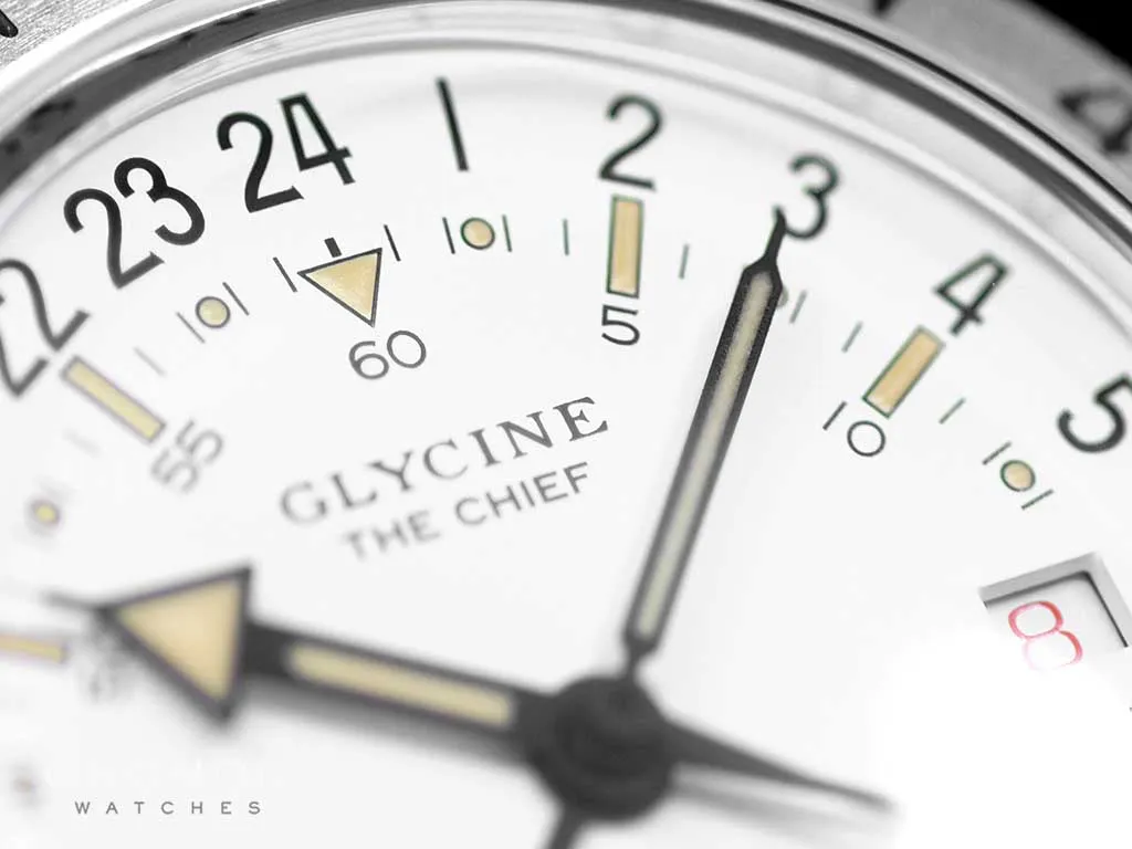Airman The Chief GMT White - Military Nylon Strap Ref. GL0473