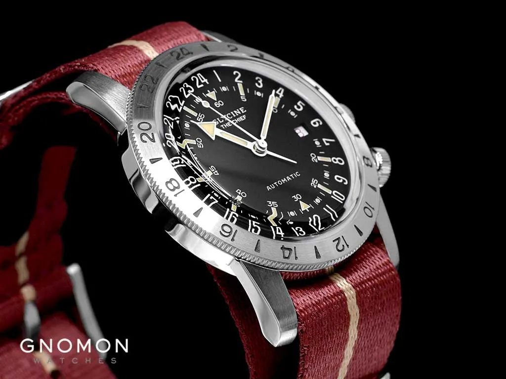 Airman The Chief Purist Black - Military Nylon Strap Ref. GL0474