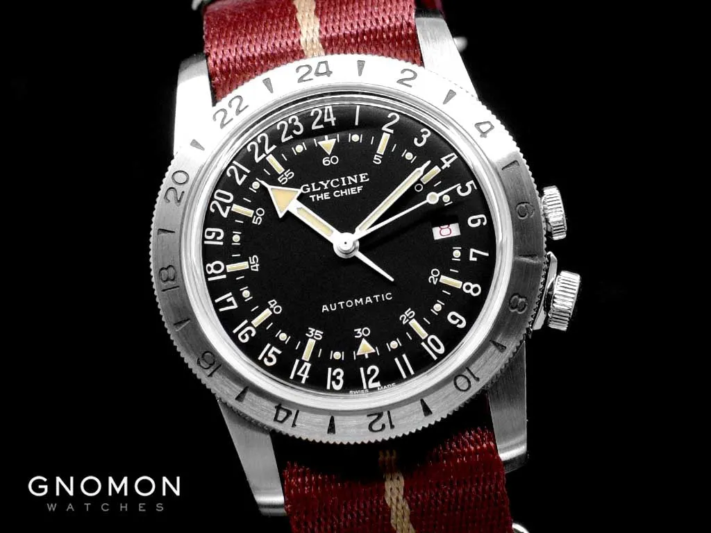Airman The Chief Purist Black - Military Nylon Strap Ref. GL0474