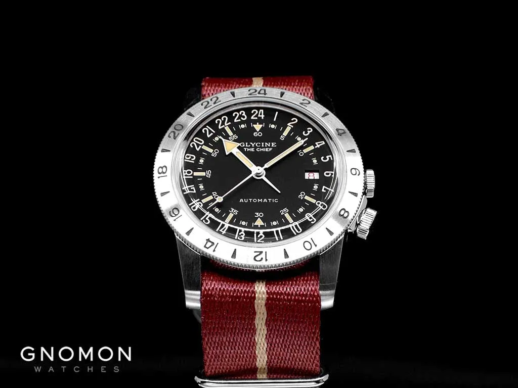 Airman The Chief Purist Black - Military Nylon Strap Ref. GL0474