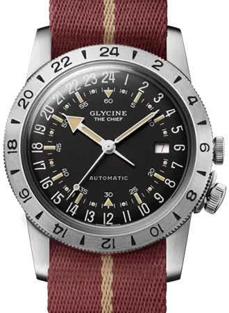 Airman The Chief Purist Black - Military Nylon Strap Ref. GL0474