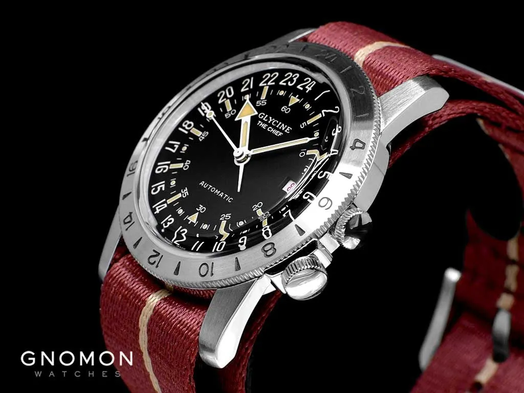 Airman The Chief Purist Black - Military Nylon Strap Ref. GL0474