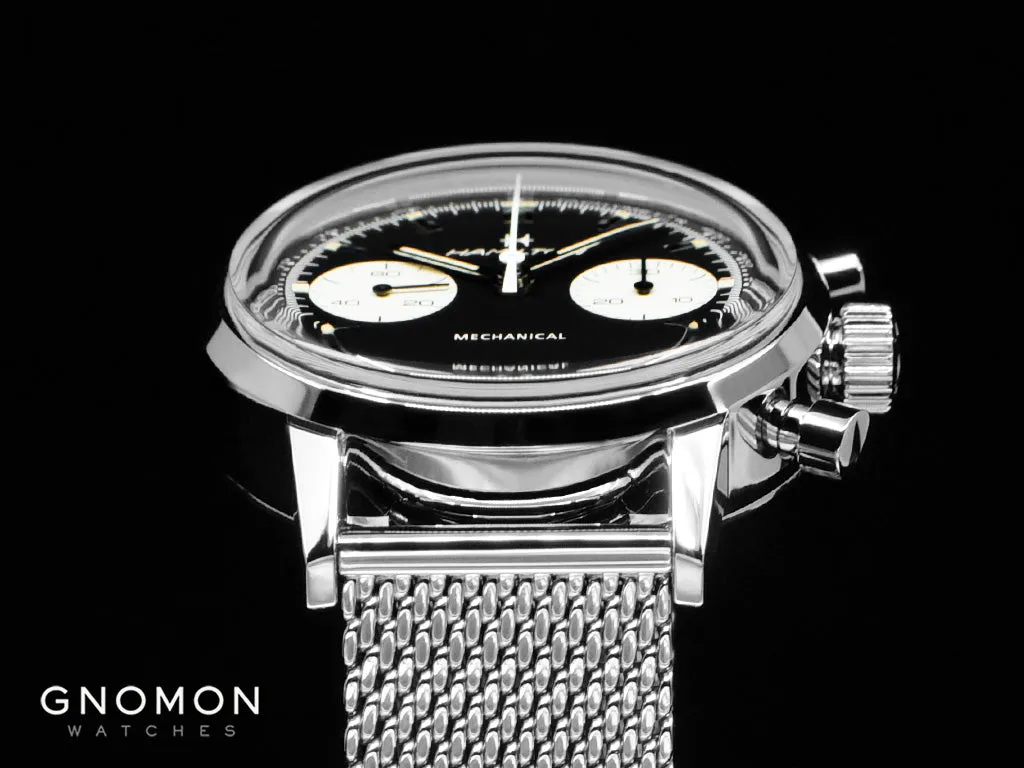 American Classic Intra-Matic Chronograph H Black - Bracelet Ref. H38429130