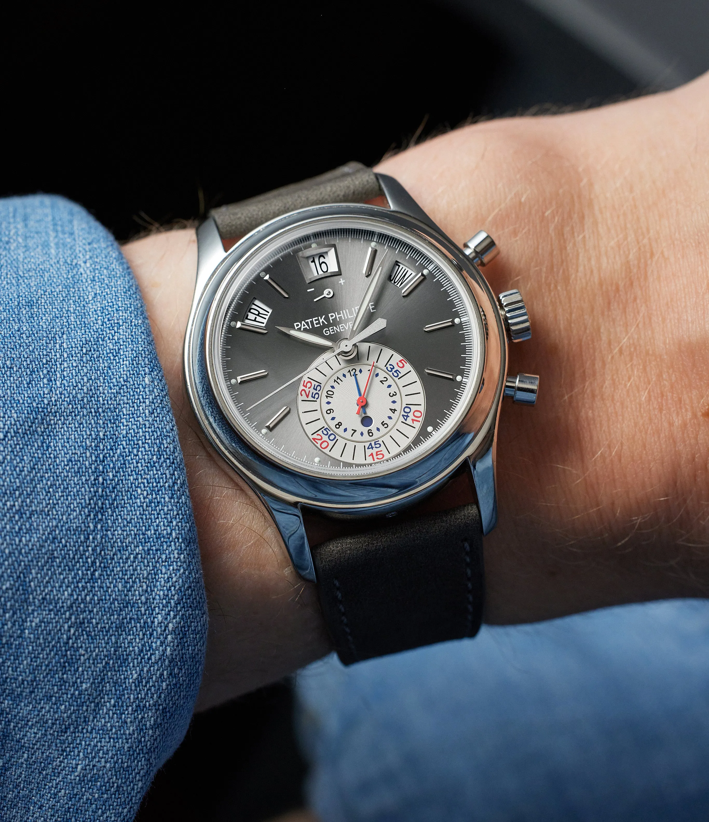 Annual Calendar Chronograph | 5960P-001 | Platinum