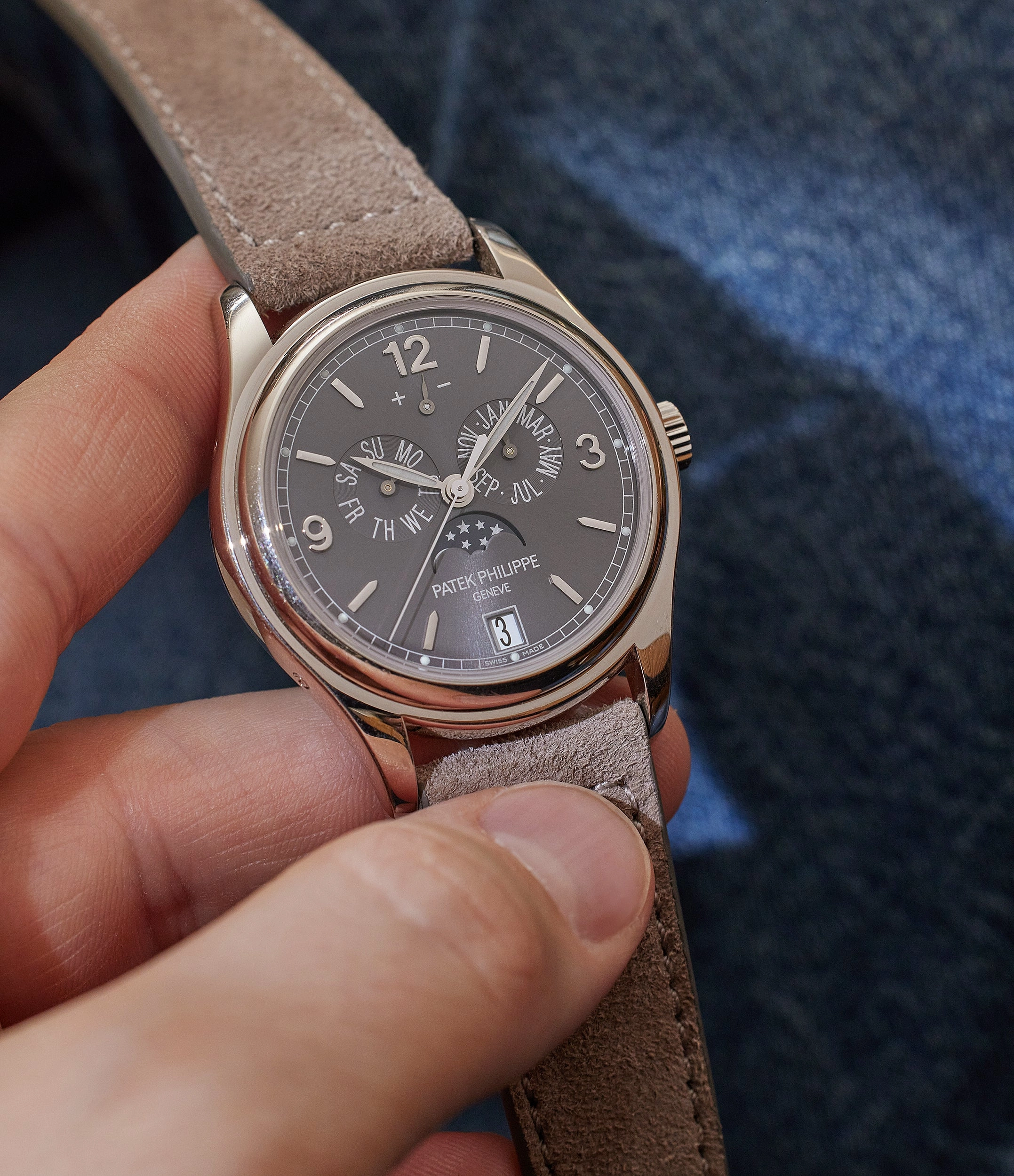 Annual Calendar 5146G-010 | White Gold