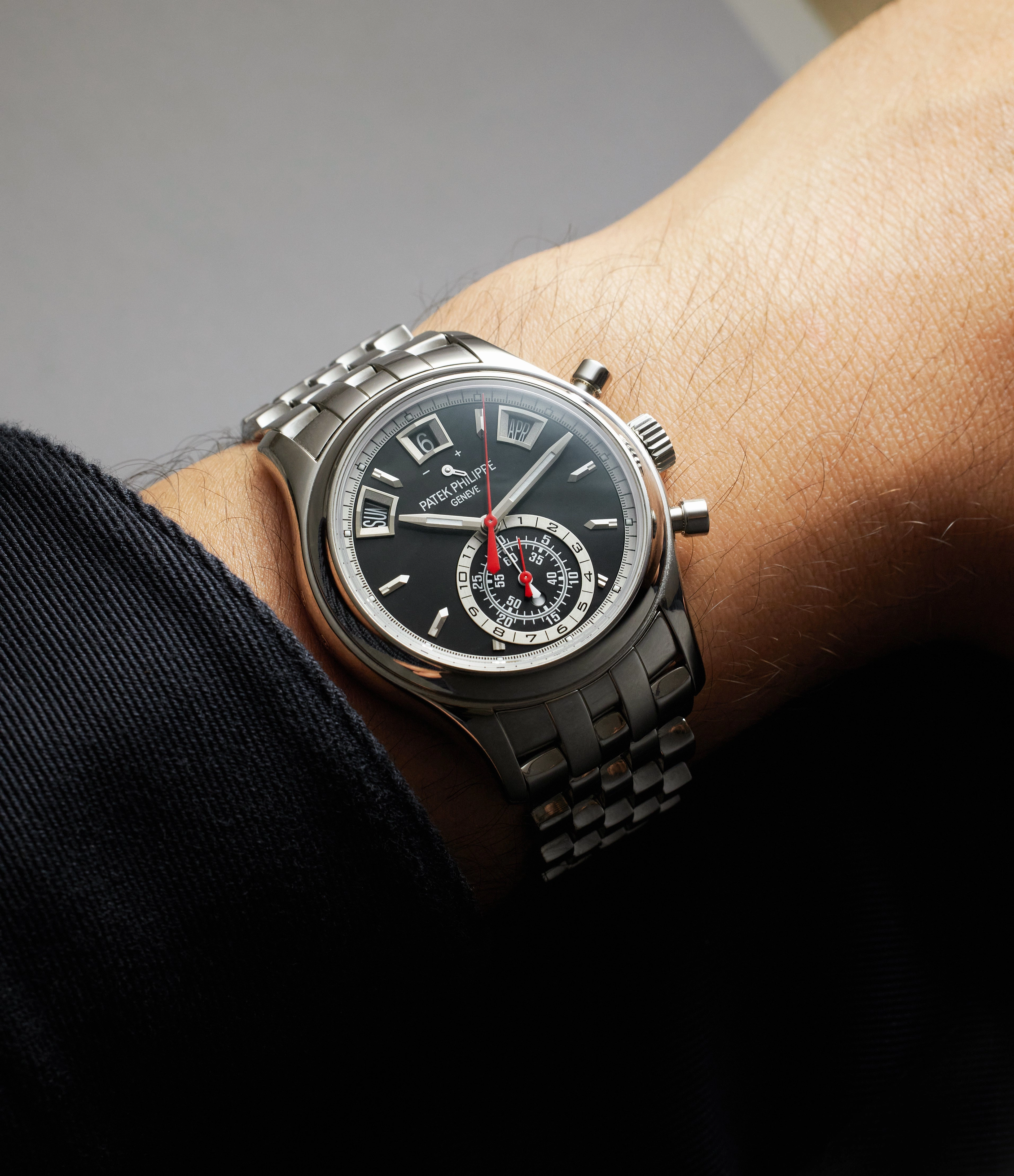 Annual Calendar Chronograph | 5960-010 | Stainless Steel