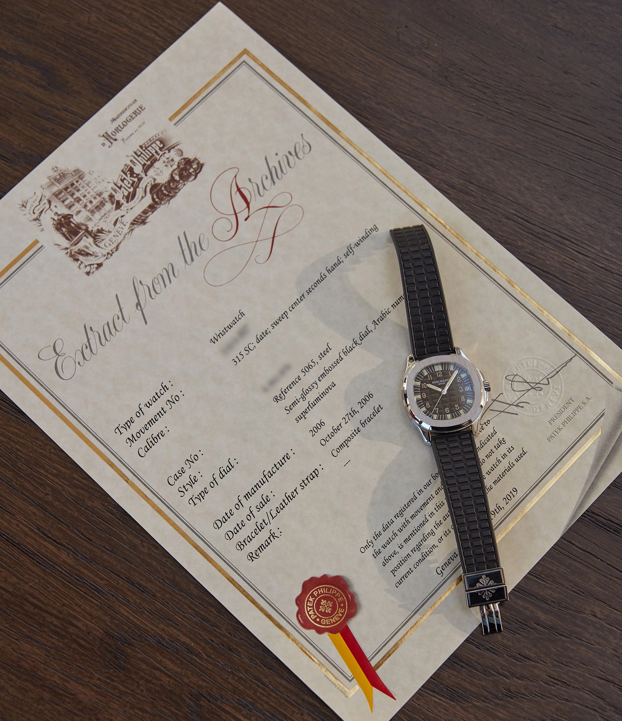 Aquanaut 5065/1A-001 | "Jumbo" | Steel