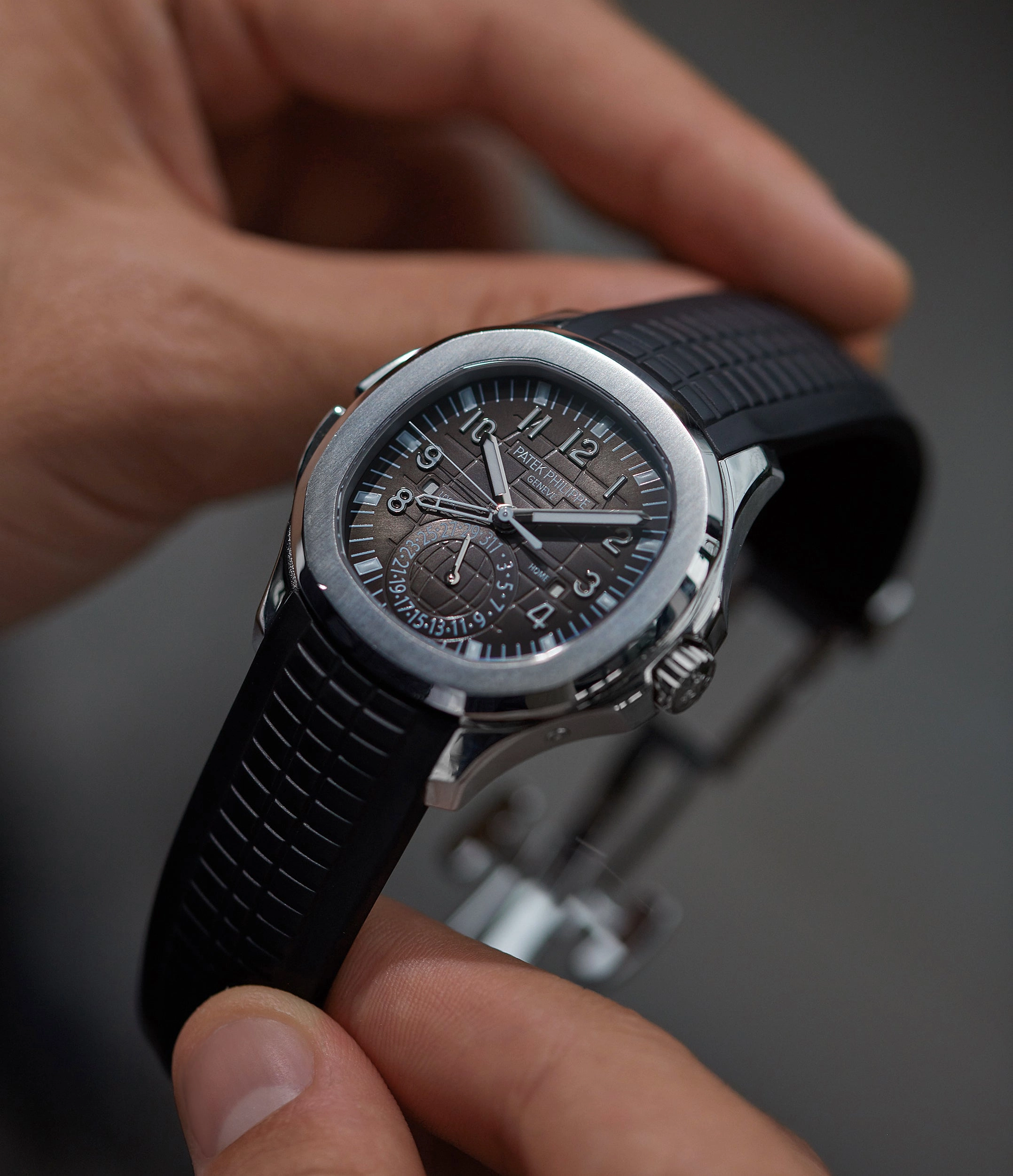 Aquanaut 5164A-001 | Travel Time | Steel