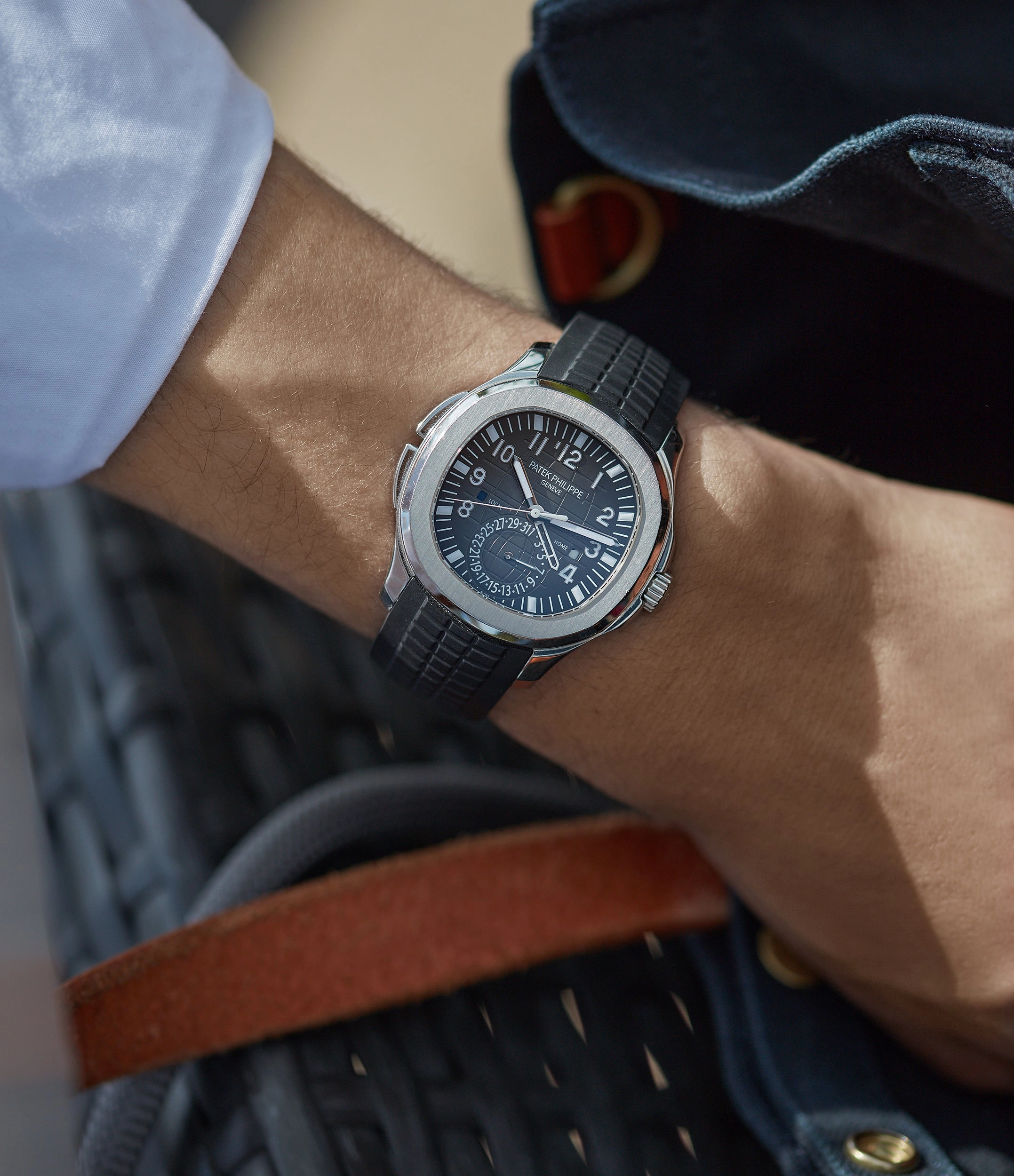 Aquanaut 5164A-001 | Travel Time | Steel