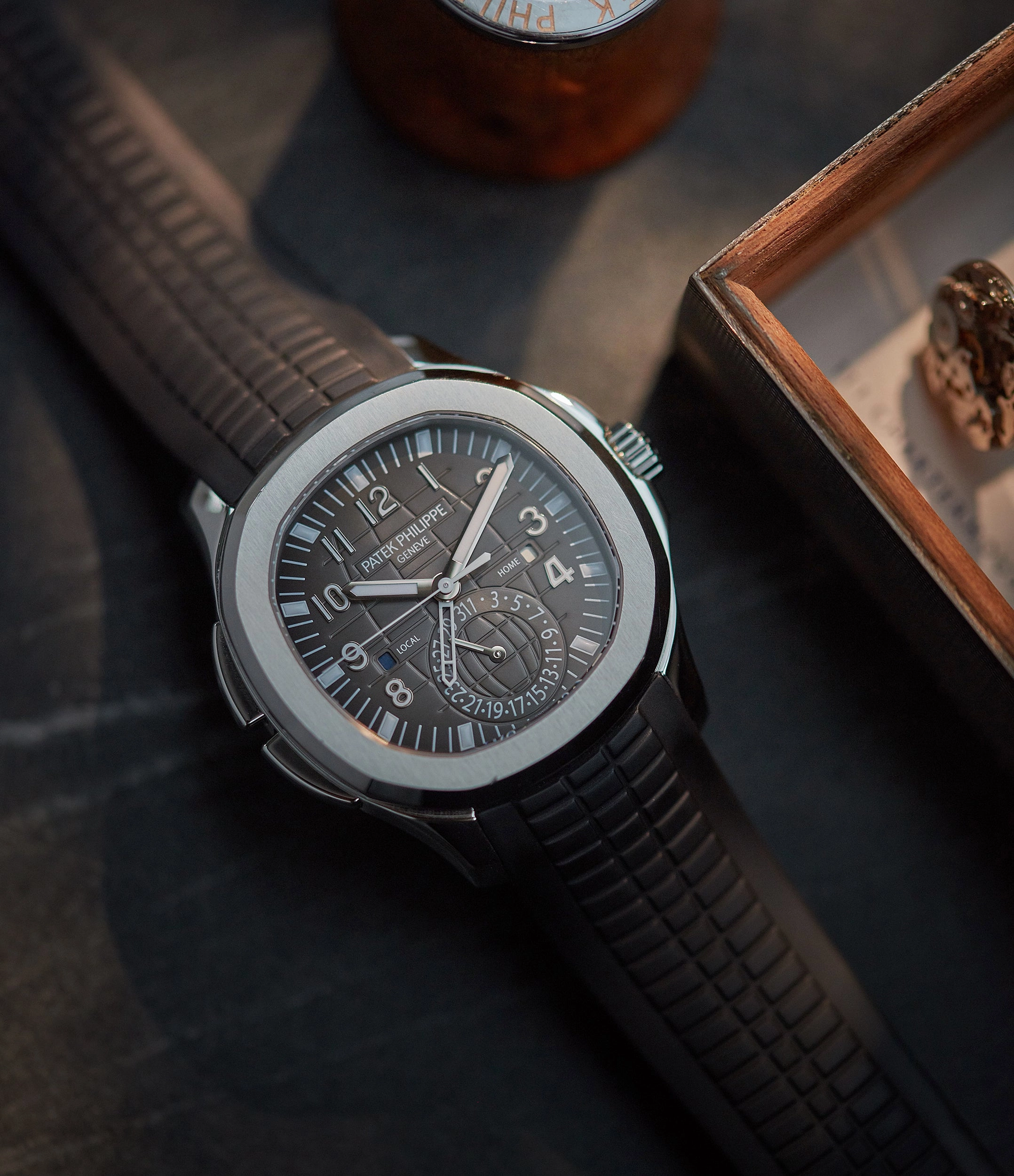 Aquanaut 5164A-001 | Travel Time | Steel