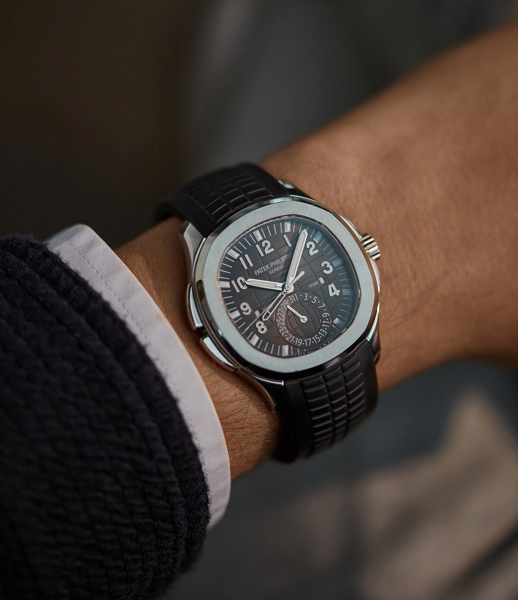 Aquanaut 5164A-001 | Travel Time | Steel