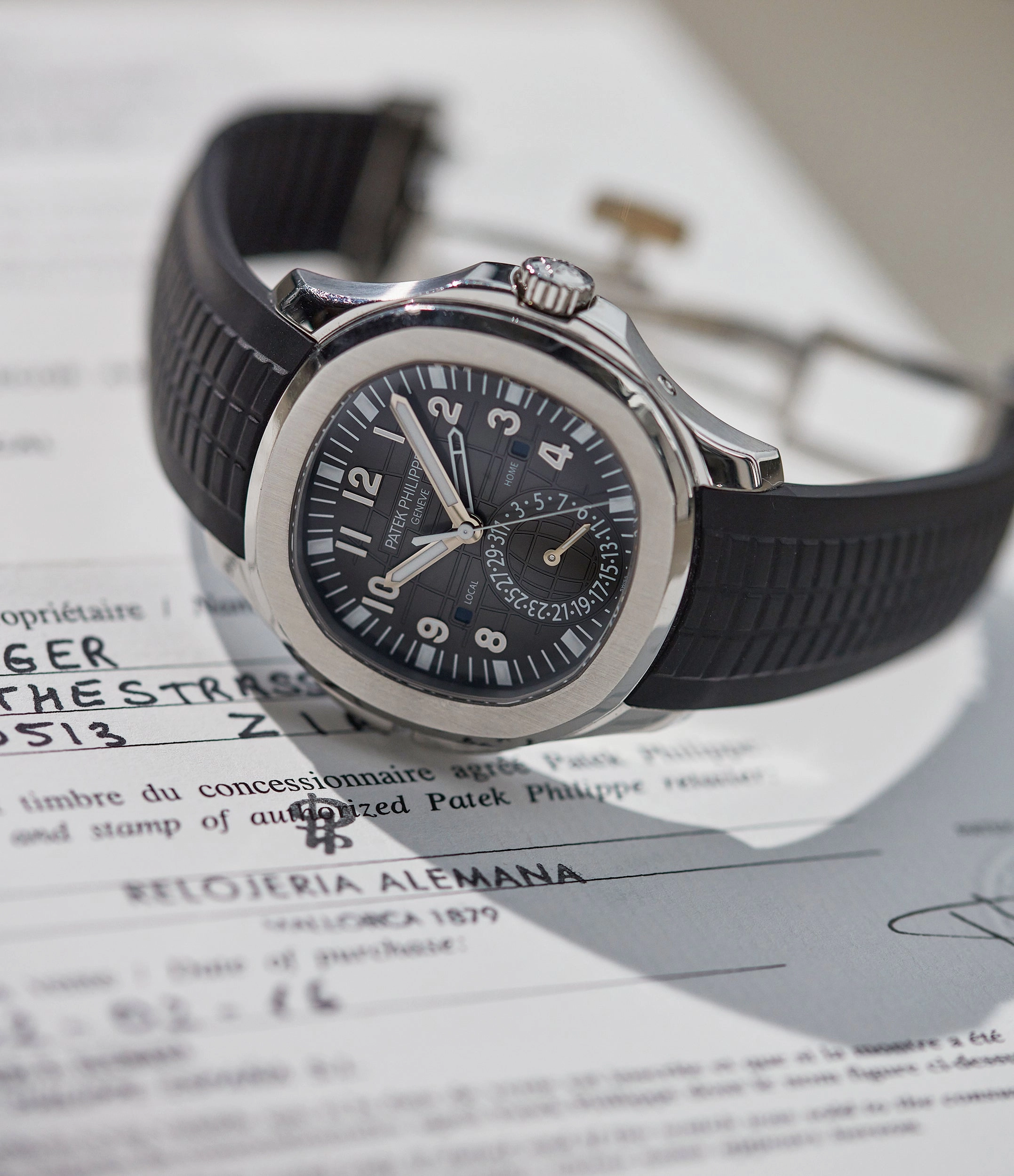 Aquanaut 5164A-001 | Travel Time | Steel