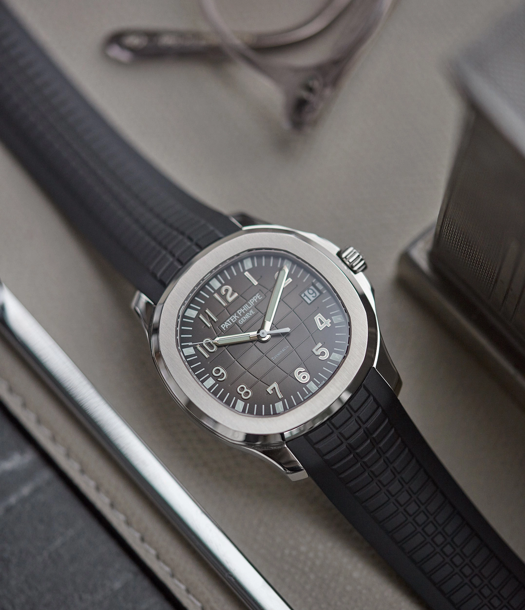 Aquanaut 5167A/A-001 | Tiffany-signed | Steel