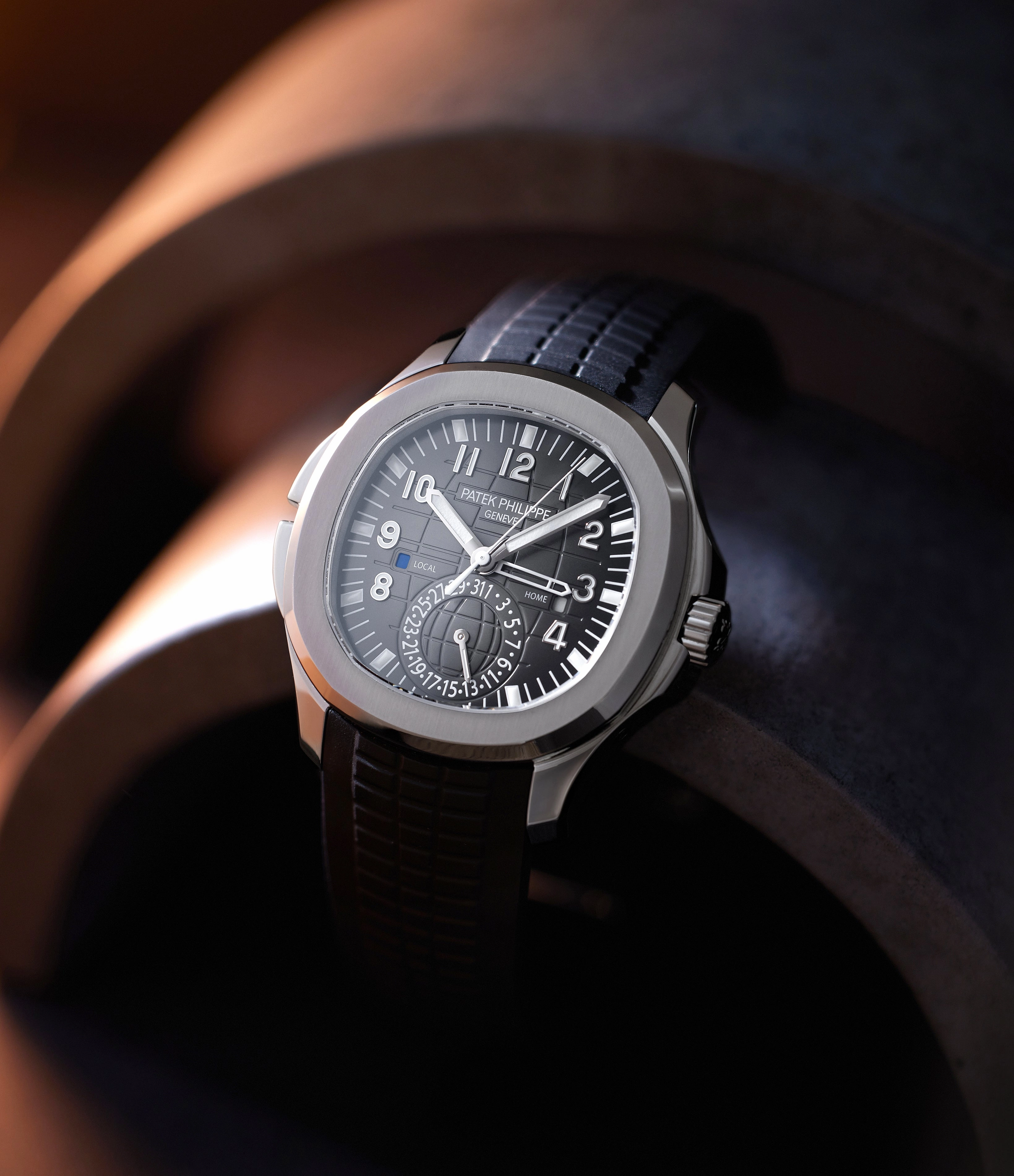 Aquanaut Travel Time | 5164A-001 | Stainless Steel