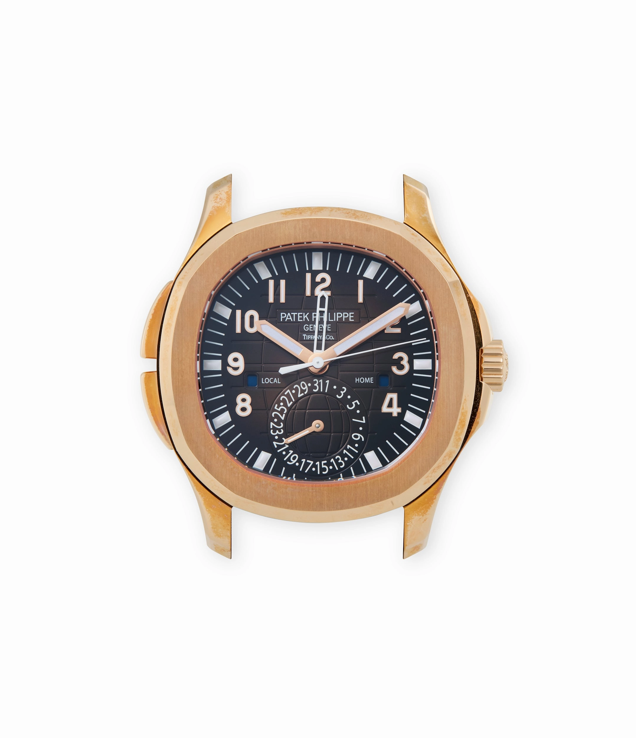 Aquanaut Travel Time | 5164R-001 | Tiffany & Co dial | Rose Gold