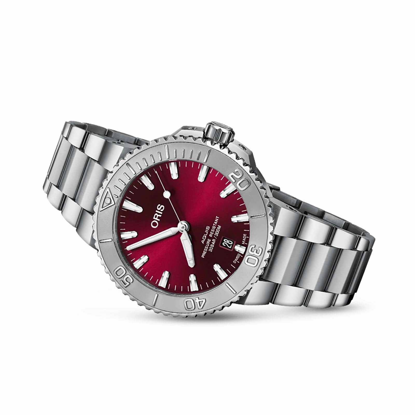 Aquis Date Relief Cherry Edition (41.5mm)