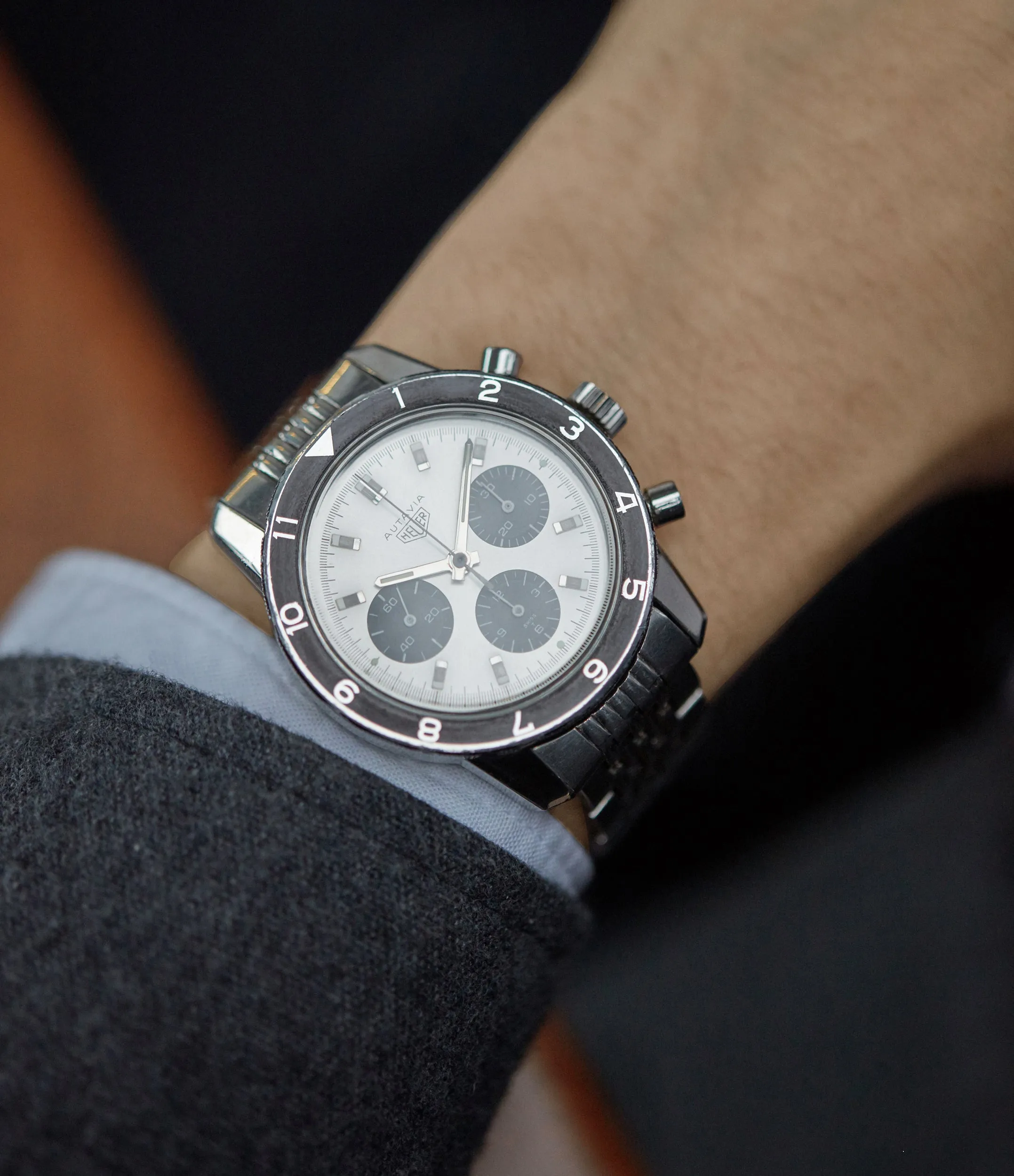 Autavia 2446 C | Test Dial | Steel
