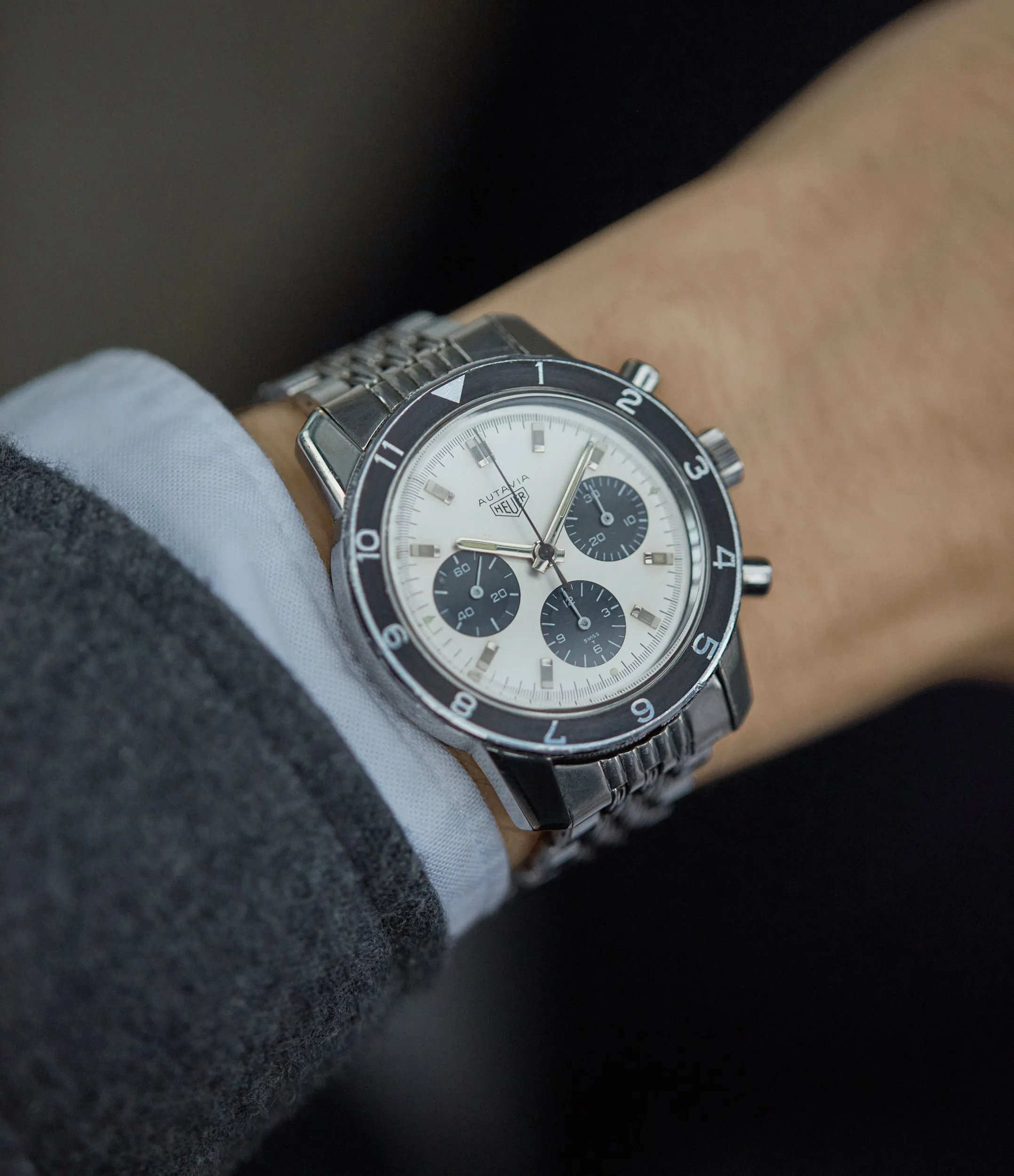 Autavia 2446 C | Test Dial | Steel