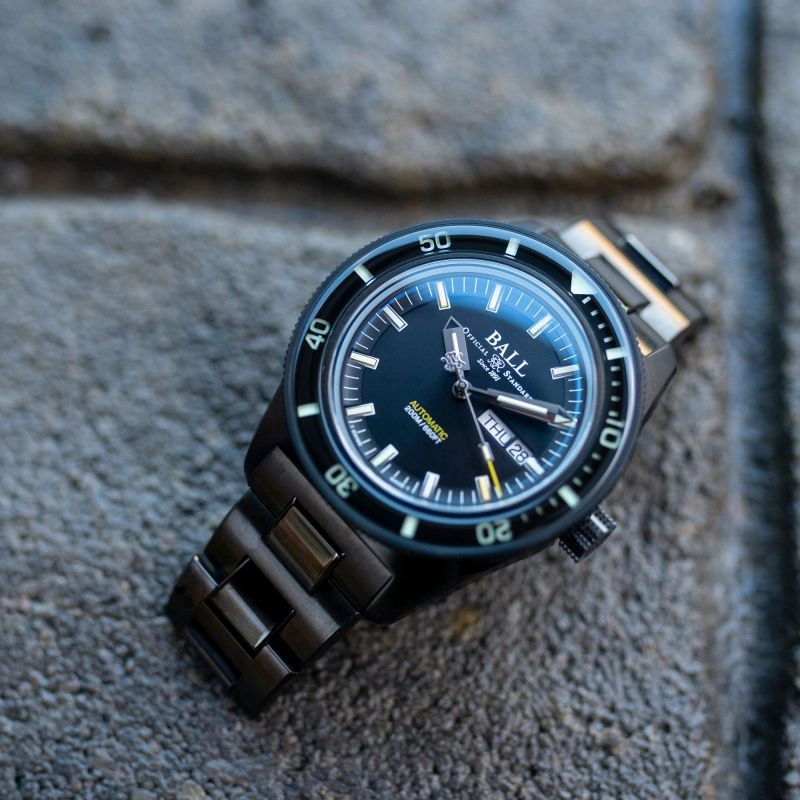 BALL Watch Engineer II Skindiver Heritage Limited Edition Bracelet Watch, DM3208B-S4-BK