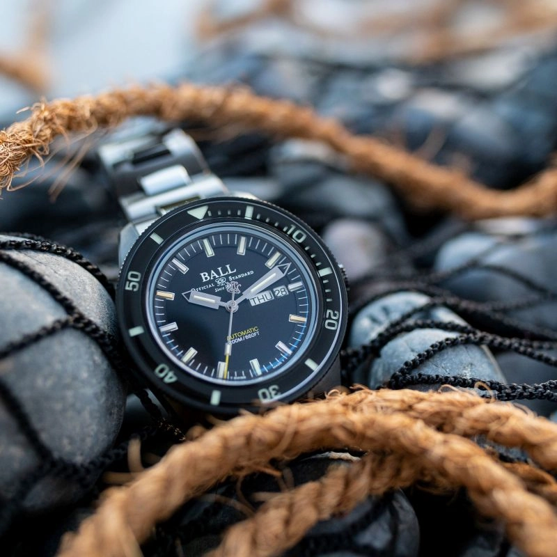 BALL Watch Engineer II Skindiver Heritage Limited Edition Bracelet Watch, DM3208B-S4-BK