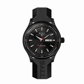 BALL Watch Engineer II, Volcano Chronometer Automatic Rubber Strap Watch, NM3060C-PCJ-GY