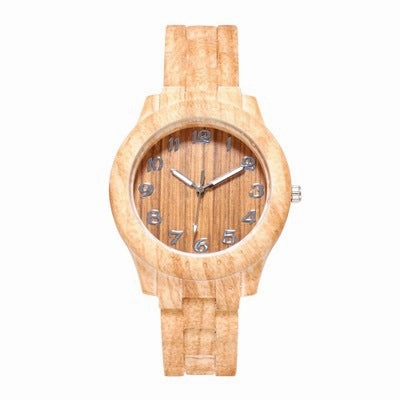 Bamboo Pattern Creative Men's and Women's Watch